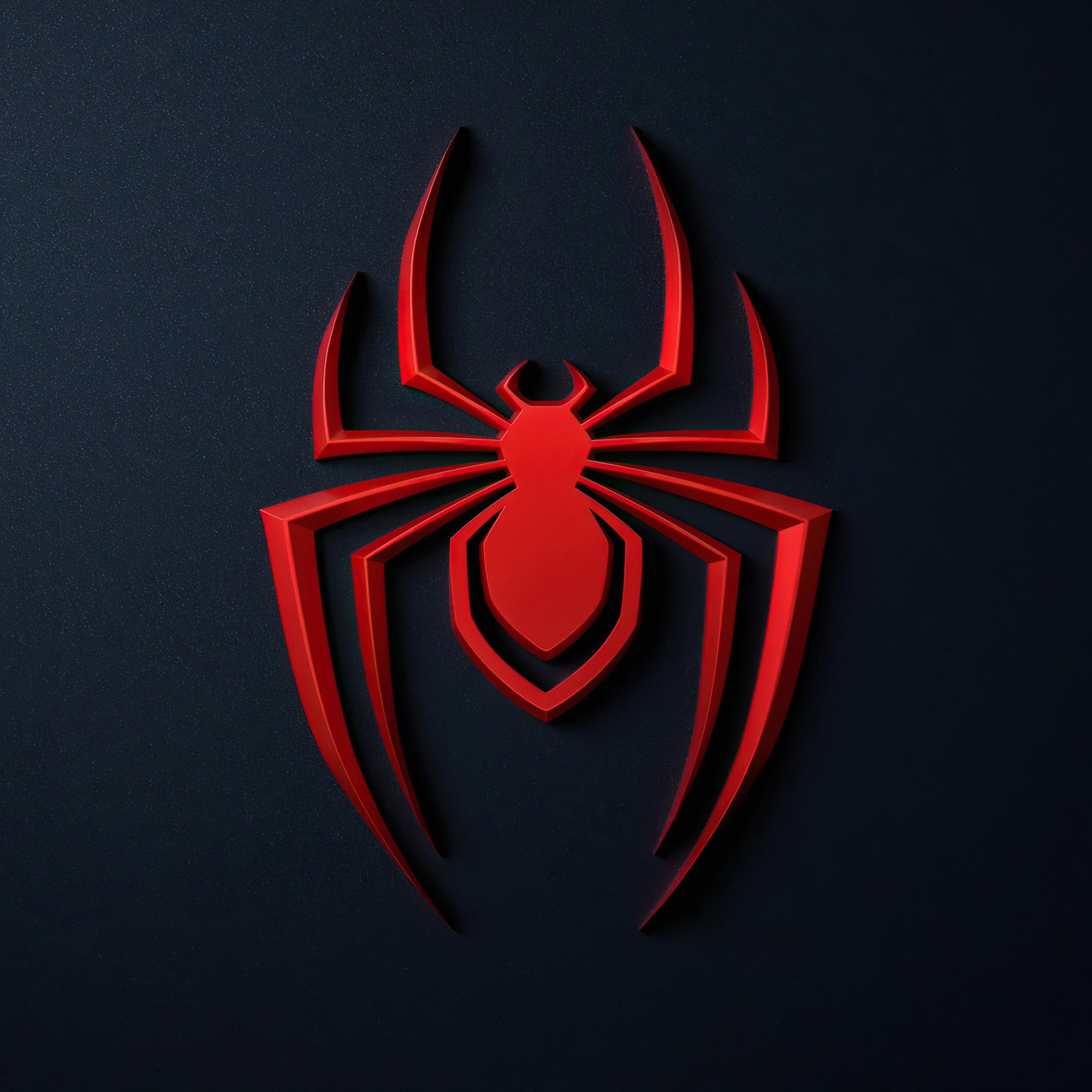2732x2732 Spider Man: Miles Morales Wallpaper 4K, PlayStation 2020 Games, Black Dark