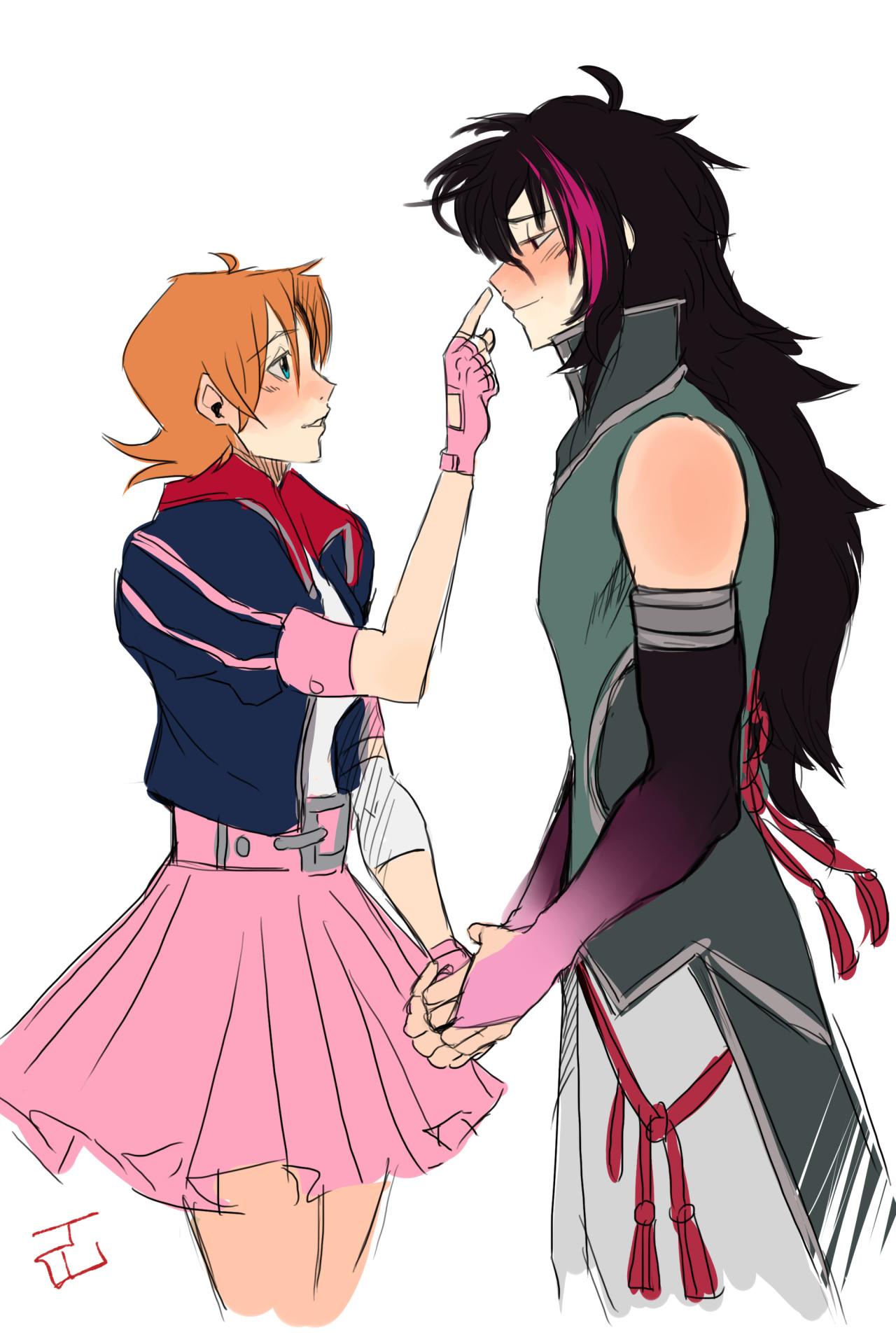1280x1920 Nora and Ren!