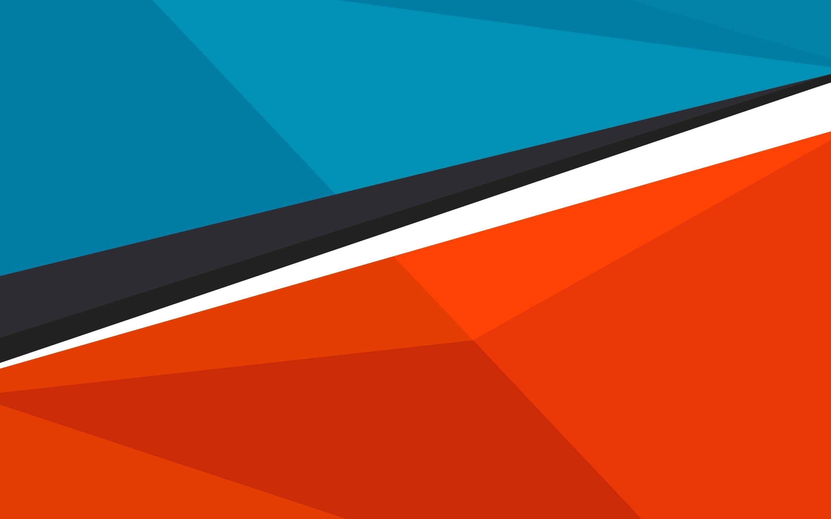 2880x1800 Blue Orange Wallpaper