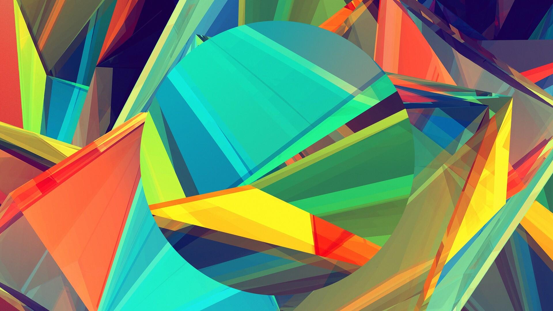 1920x1080 Justin Maller Facets Art Laptop Full HD 1080P HD 4k Wallpaper, Image, Background, Photo and Picture