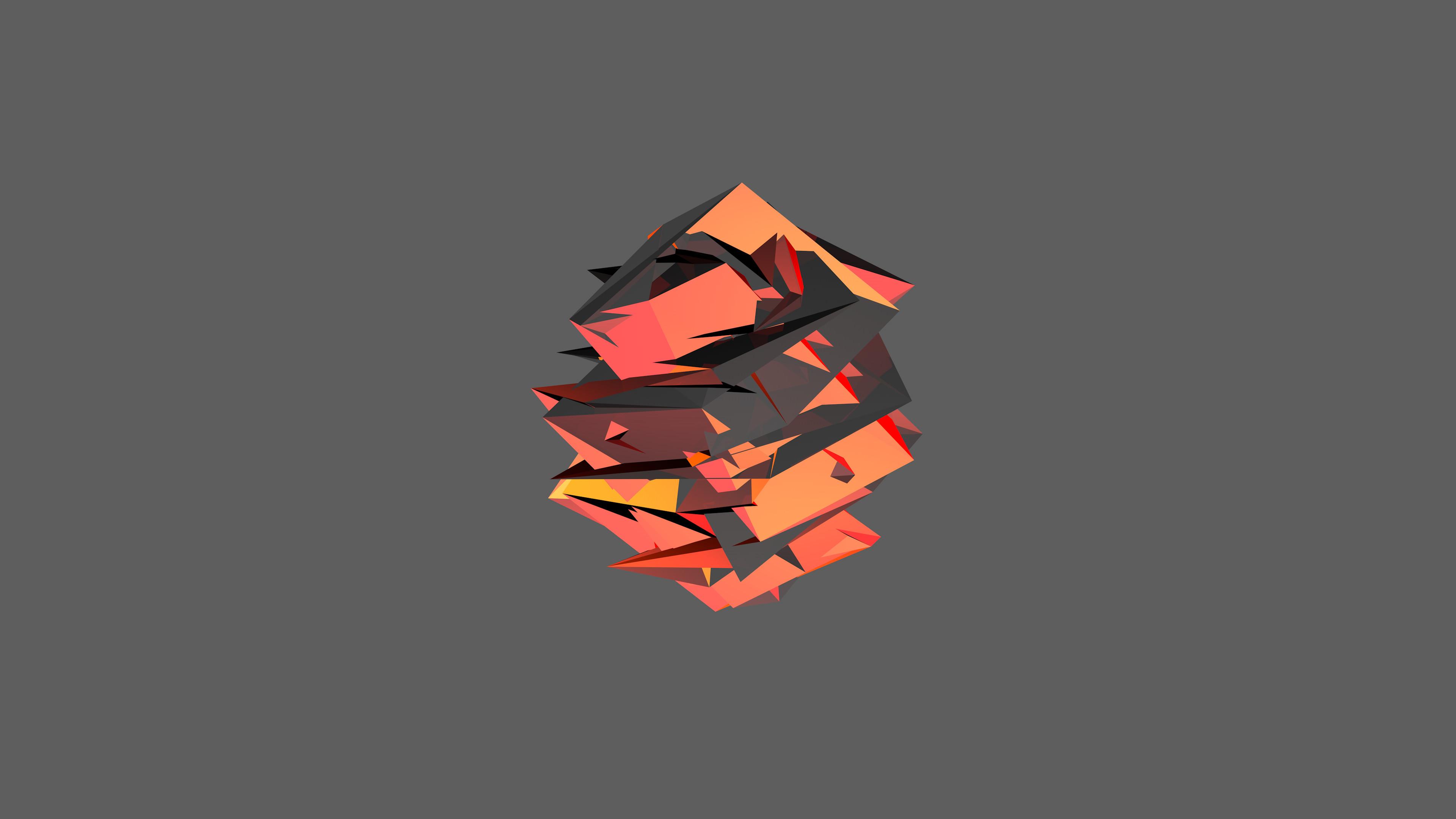 3840x2160 Facets Wallpaper 4K