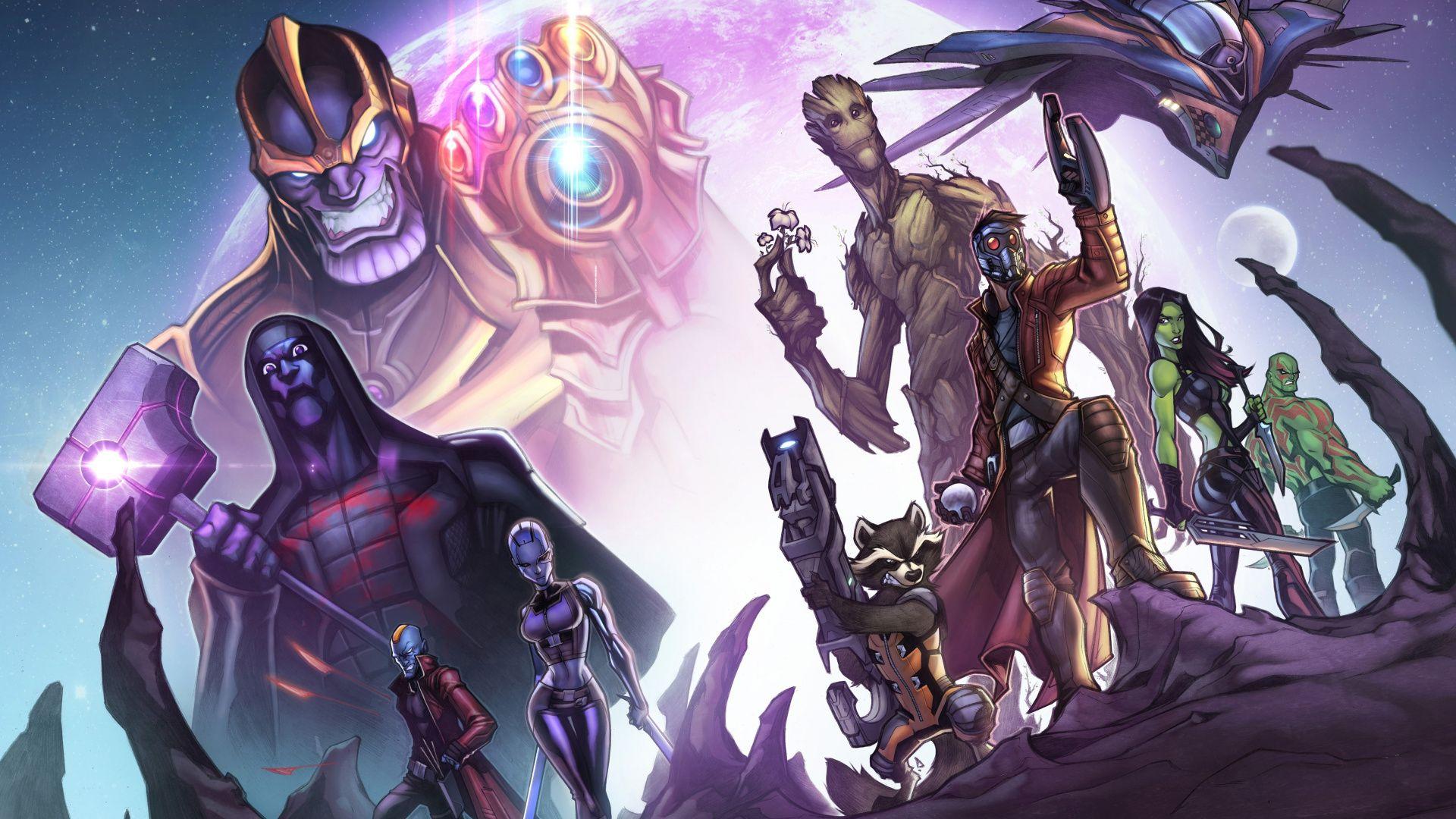 1920x1080 Download 1920x1080 Wallpaper Guardians Of The Galaxy, Superheroes