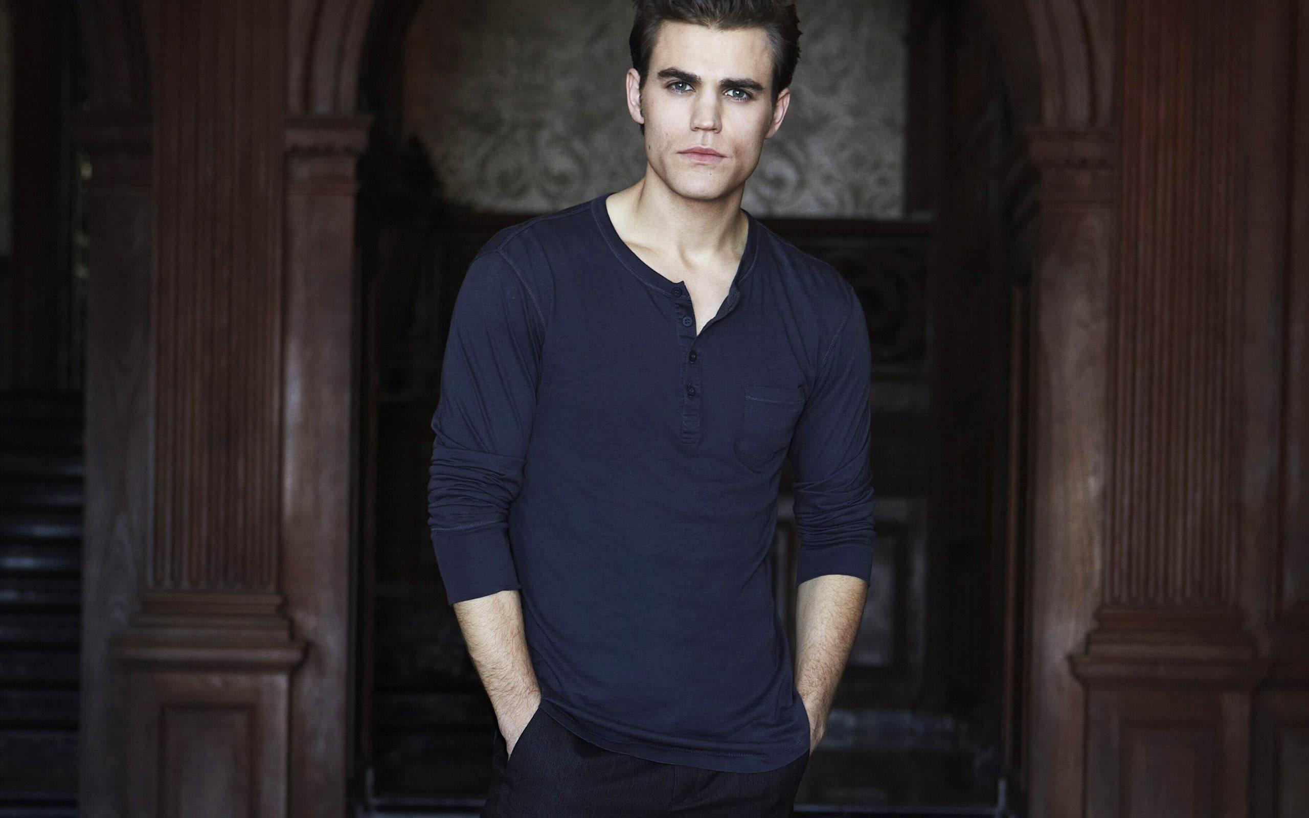 2560x1600 Download wallpaper Paul Wesley, Vampire Diaries, American actor, Stefan Salvatore for desktop with resolution 2560x1600. High Quality HD picture wallpaper