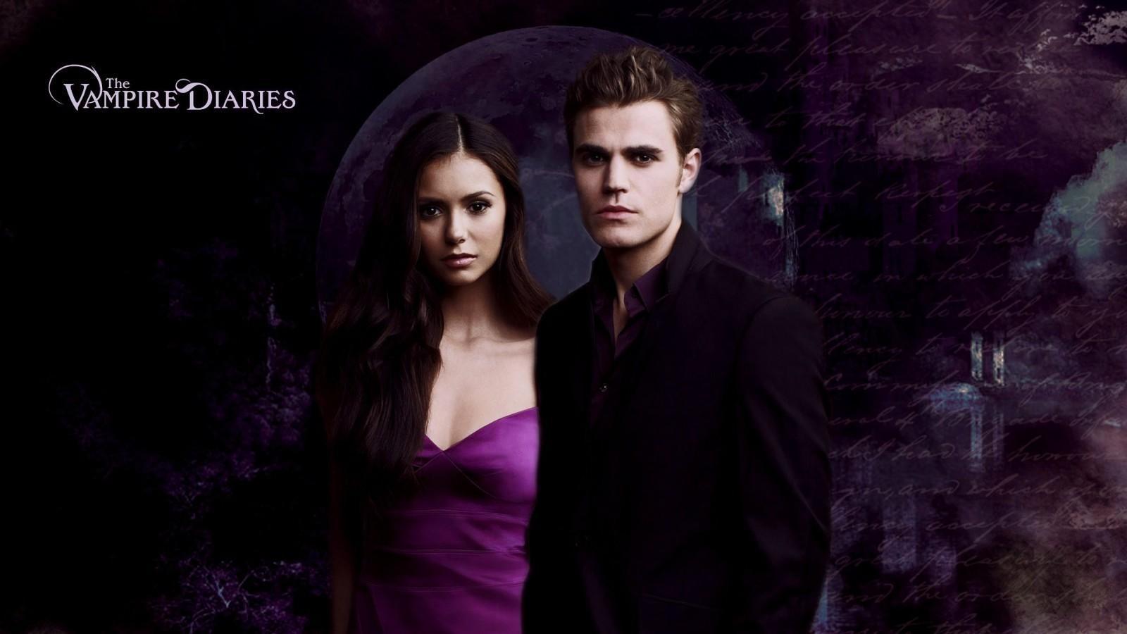 1600x900 Nina and Paul Desktop Wallpaper Dobrev and Paul Wesley Wallpaper