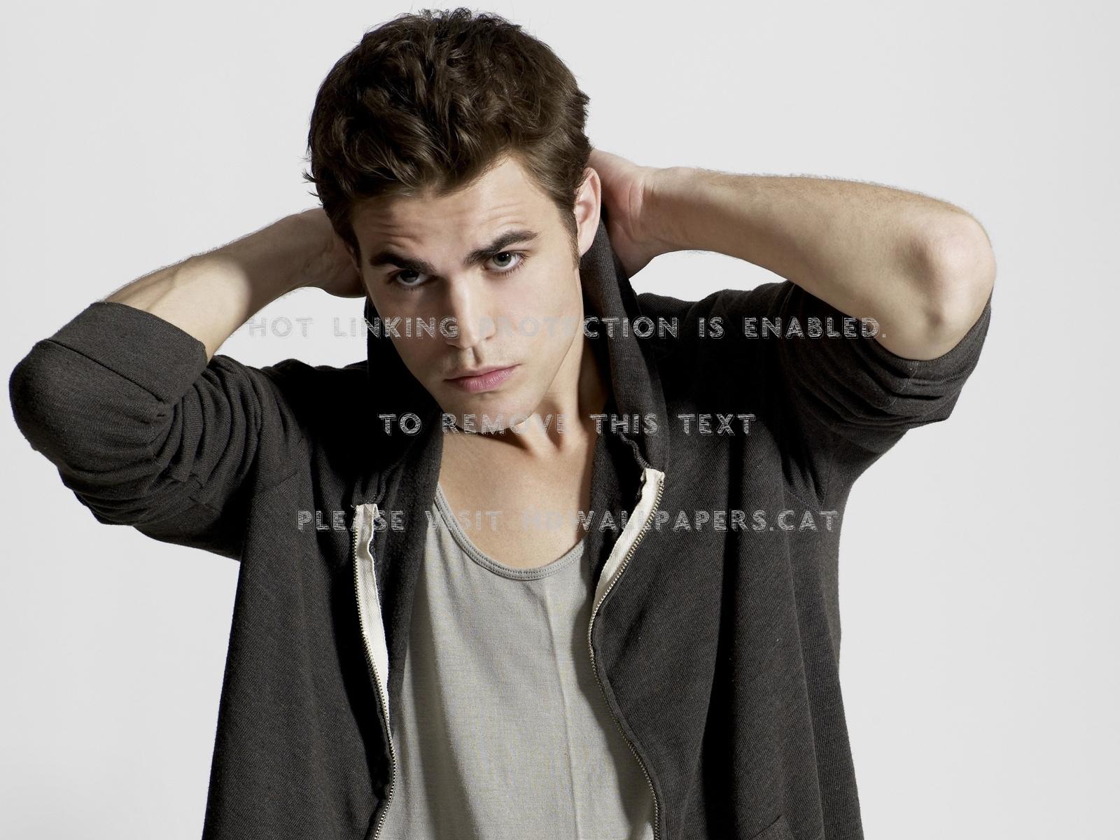 1600x1200 paul wesley the vampire diaries white tv