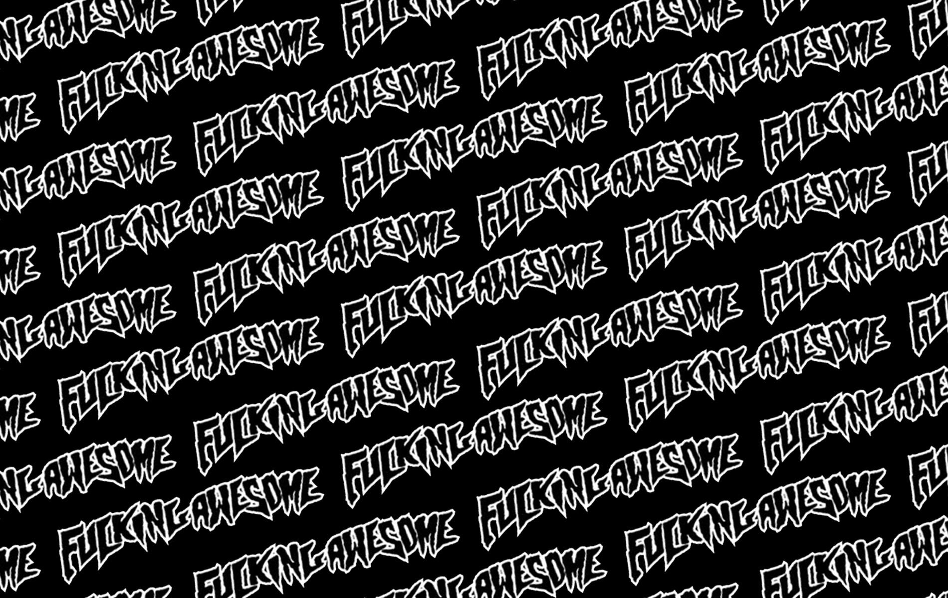 1900x1200 Supreme Black Wallpaper