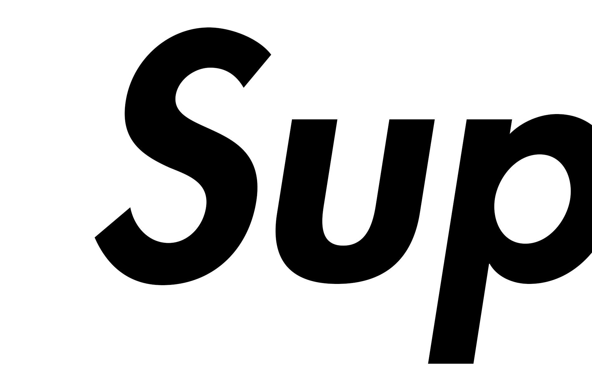 1900x1200 Supreme White Wallpaper