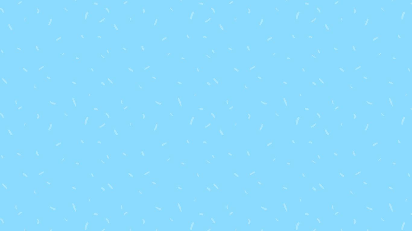 1366x768 Aesthetic Computer Light Blue Wallpaper