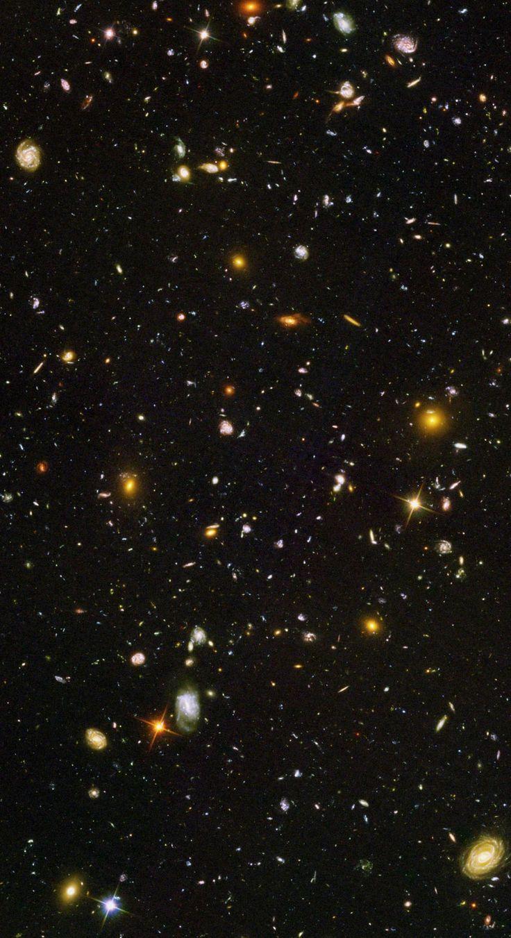 736x1351 Desktop Wallpaper Hubble Deep Field HD Picture