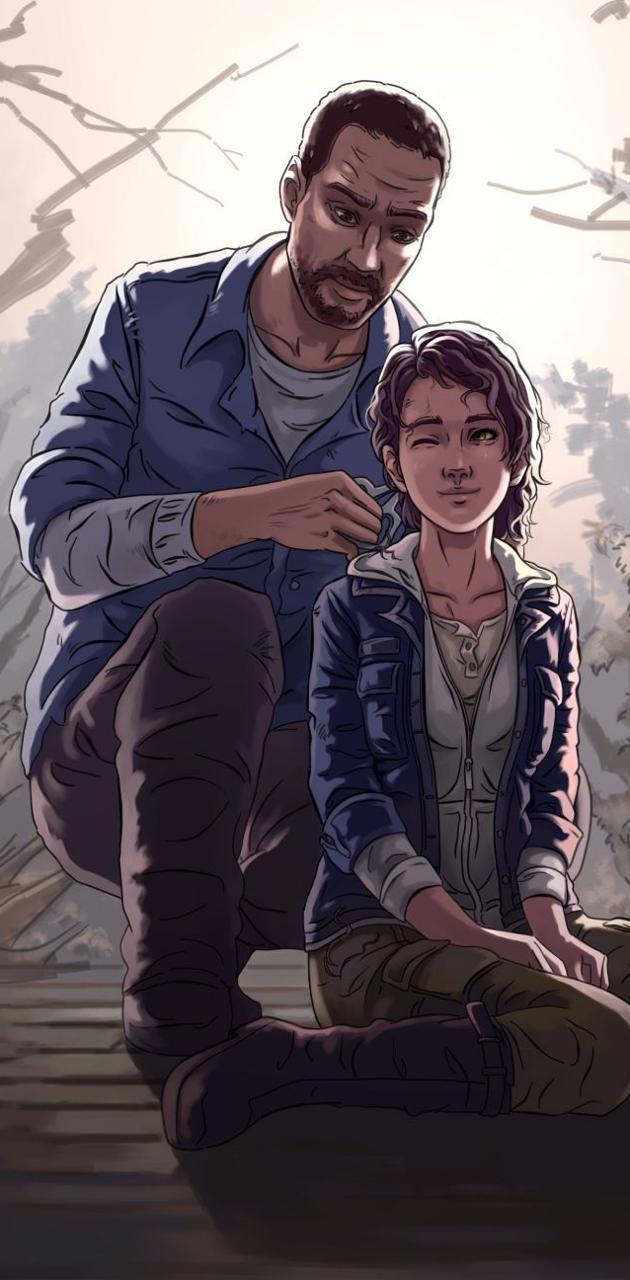 630x1280 TWDG Lee Clementine wallpaper