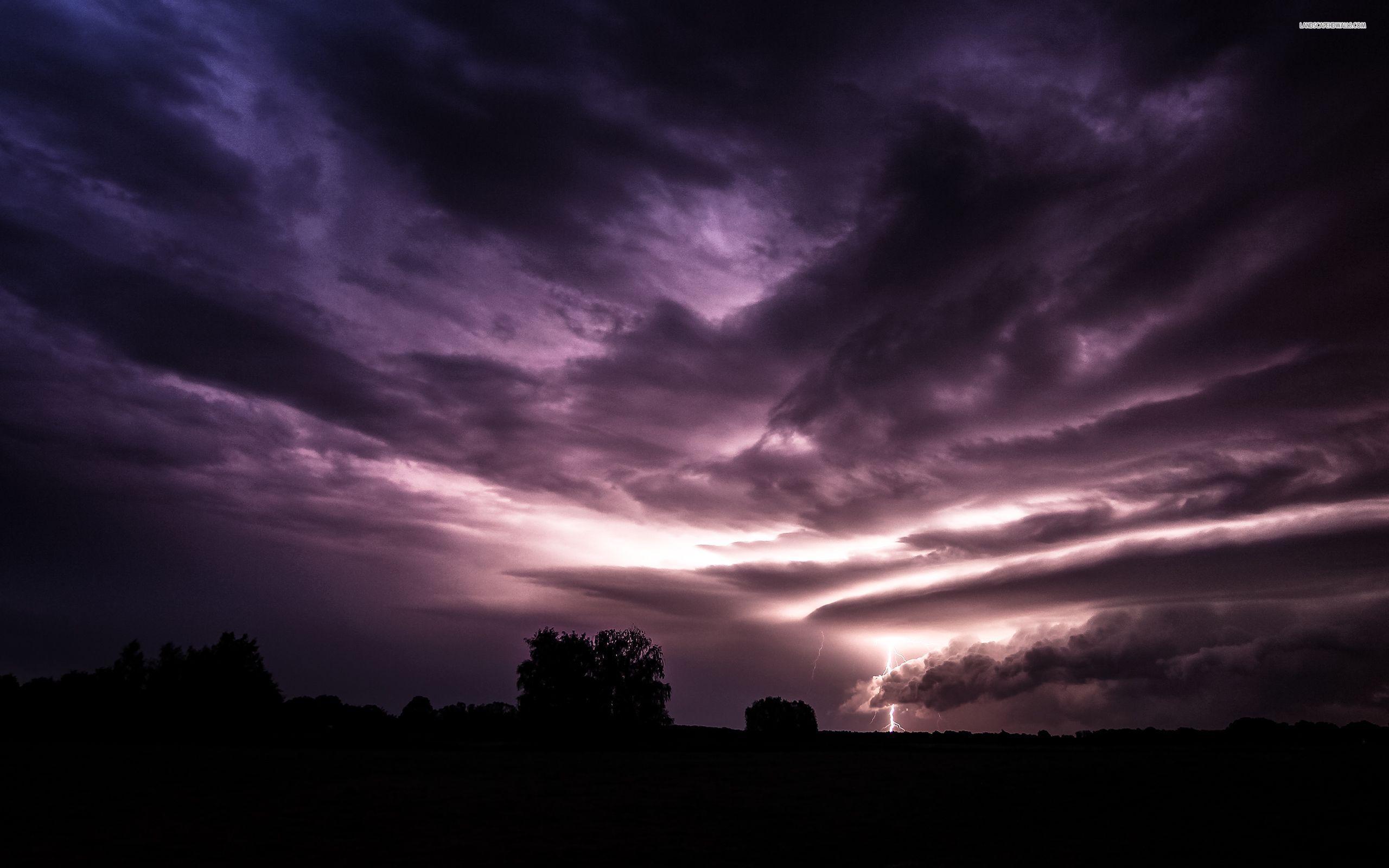 2560x1600 Purple stormy sky wallpaper. Purple sky, Sky, Black mage