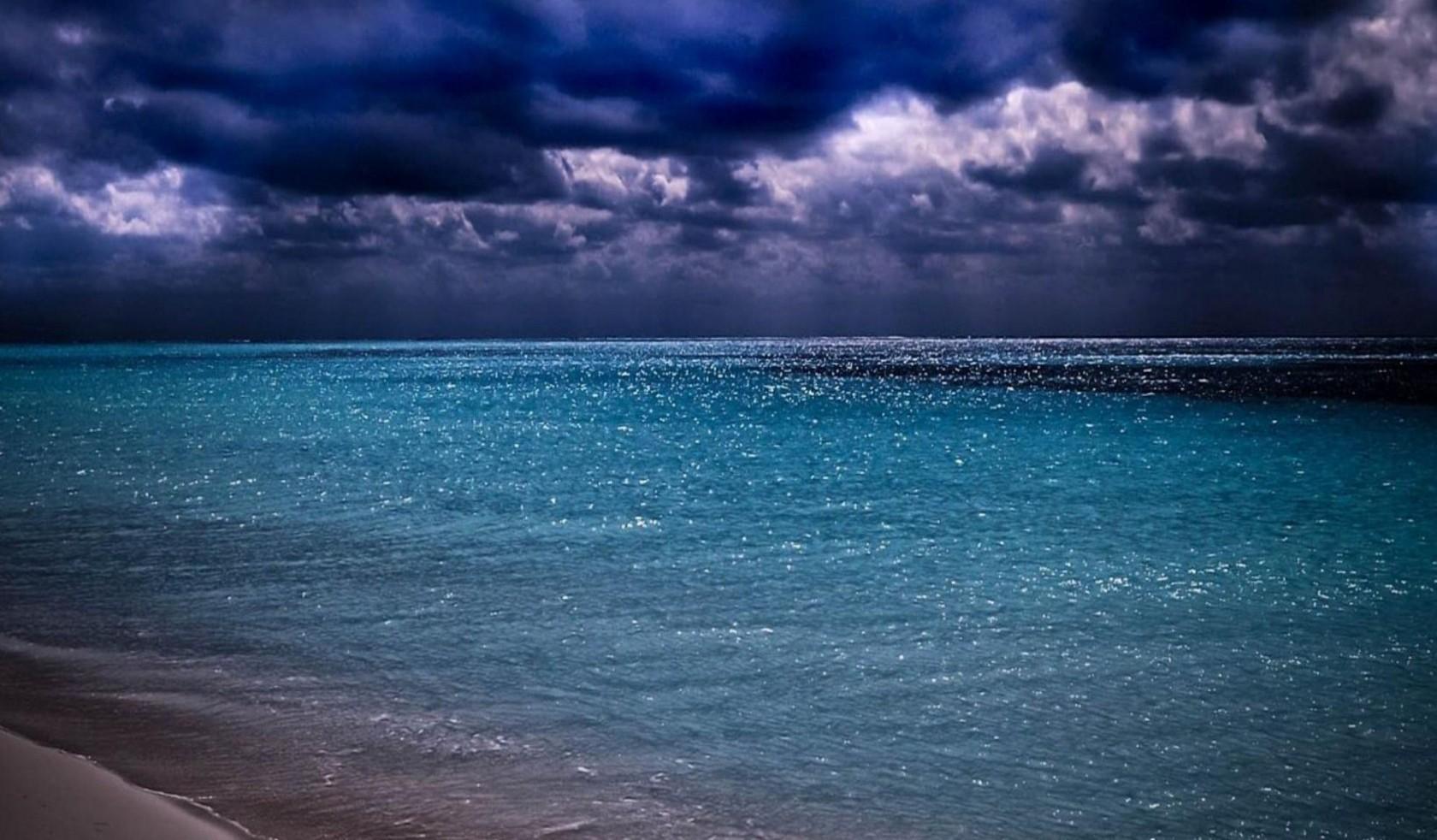 1680x982 Dark Skies Wallpaper