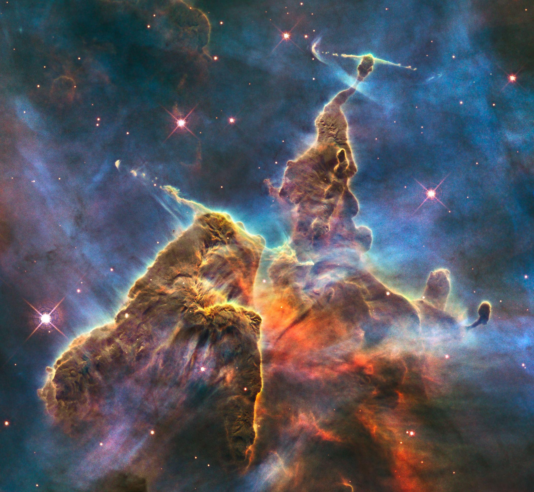 2104x1937 Hubble Deep Space Wallpaper