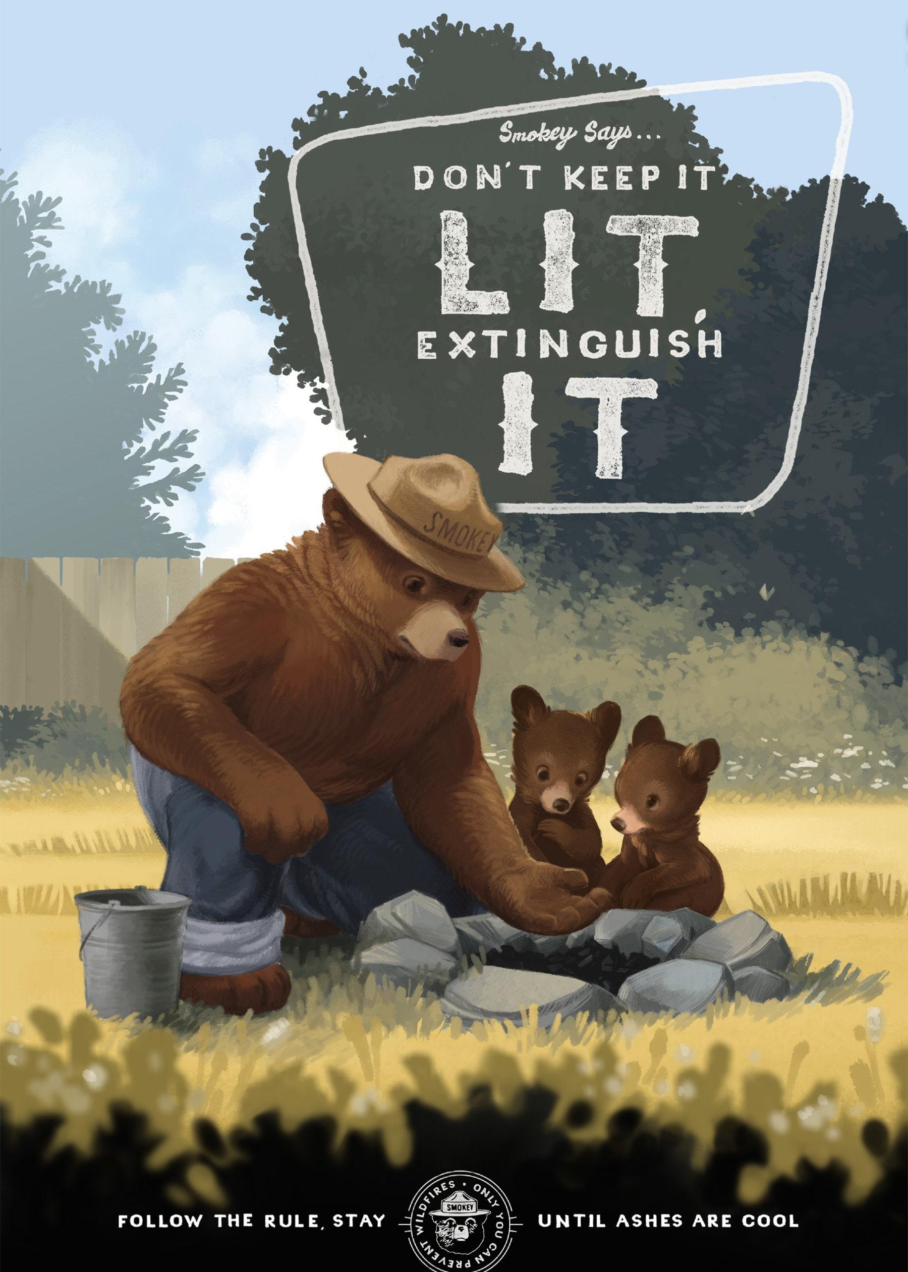 Smokey the Bear Wallpapers - Top Free Smokey the Bear Backgrounds