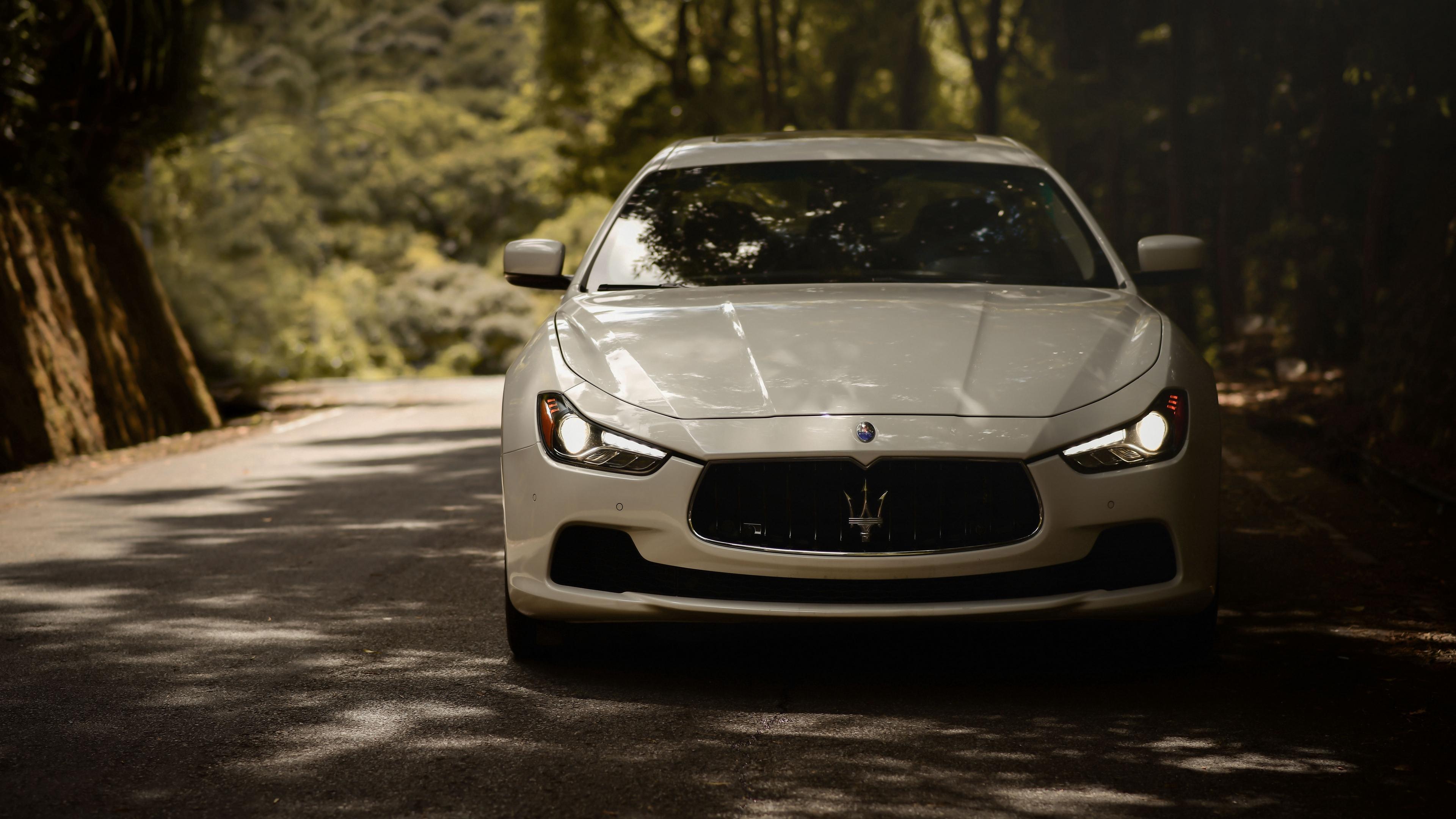 3840x2160 Wallpaper Maserati Ghibli, Maserati, Machine, White