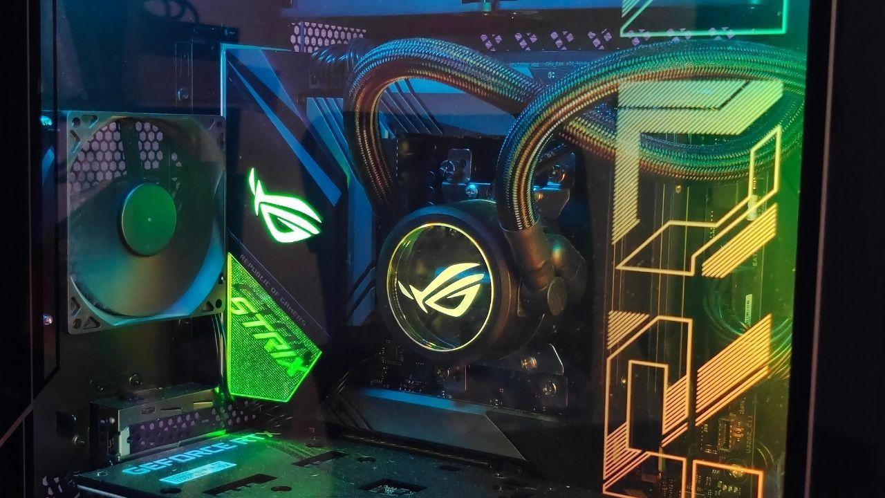 1280x720 ASUS ROG Strix GA35 Gaming Performance of a desktop with a Ryzen 7 5800X & RTX 3070 GPU