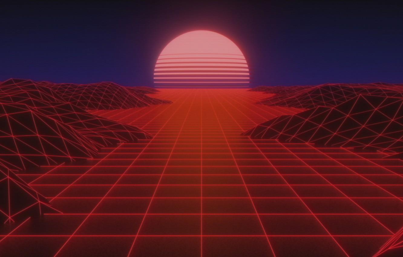 1332x850 Wallpaper The sun, Music, Background, 80s, Neon, Rendering, VHS, 80's, Synth, Retrowave, Synthwave, New Retro Wave, Futuresynth, Sintav, Retrouve, Outrun image for desktop, section рендеринг