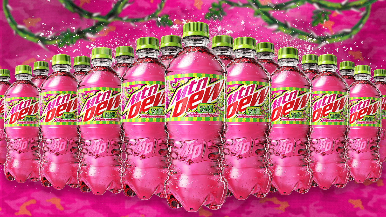 1600x900 Mountain Dew Major Melon on Packaging of the World Package Design Gallery