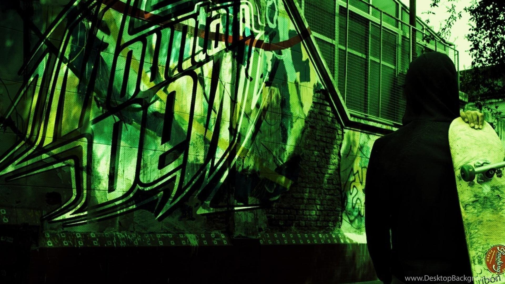 1920x1080 Mountain Dew Skates Wallpaper Desktop Background