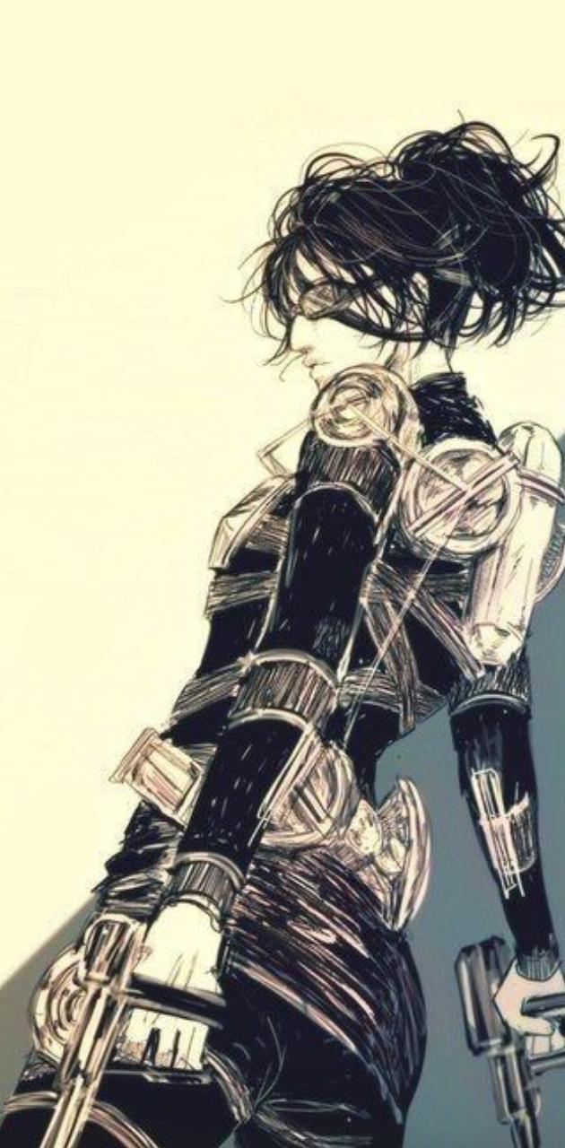 630x1280 Hange zoe aot wallpaper