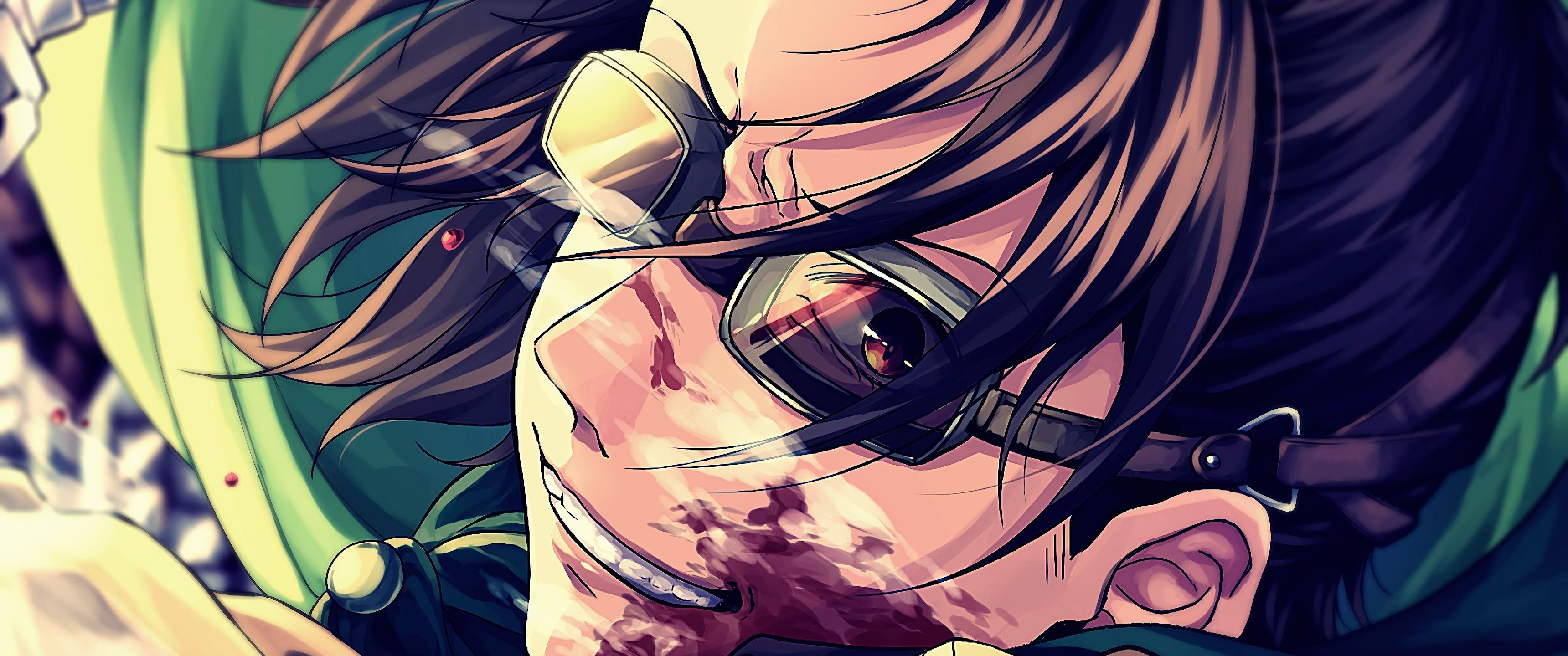 3440x1440 Hange Zoe Attack on Titan 4K Wallpaper
