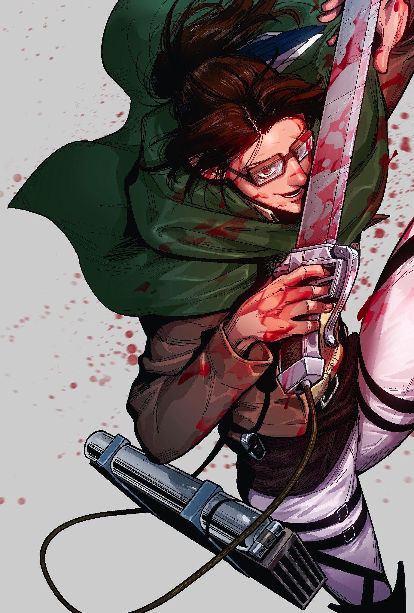1378x2039 The Best 18 Hange Aot Fanart