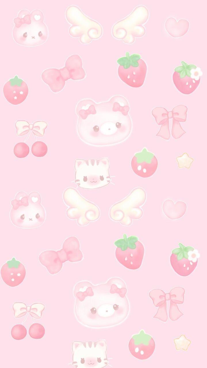 720x1280 kawaii pink