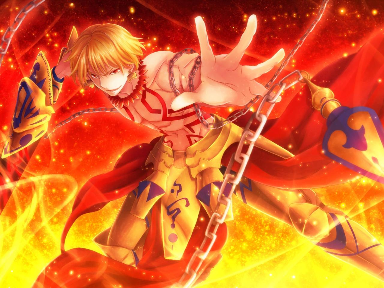 1280x960 Desktop Wallpaper Gilgamesh, Fate Stay Night, Anime, HD Image, Picture, Background, Akcihr