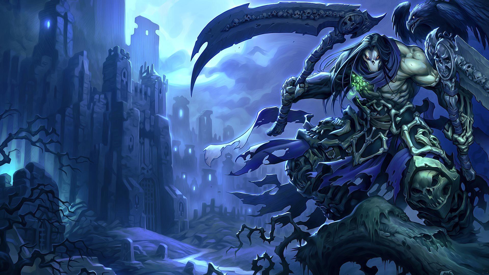 1920x1080 Animated HD Wallpaper Image New. Darksiders Character art, Concept art
