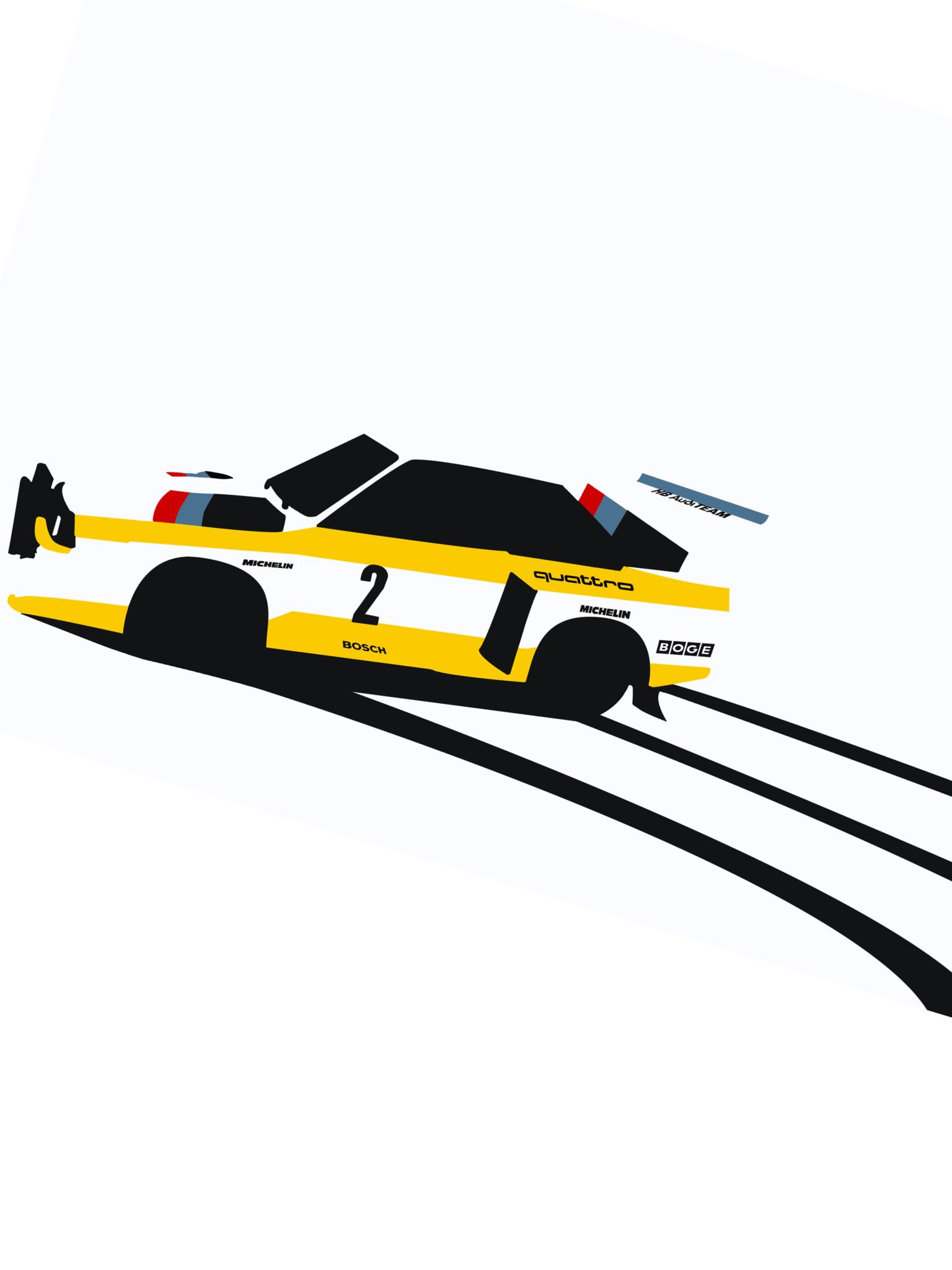 1536x2048 Audi Quattro S1 Wallpaper