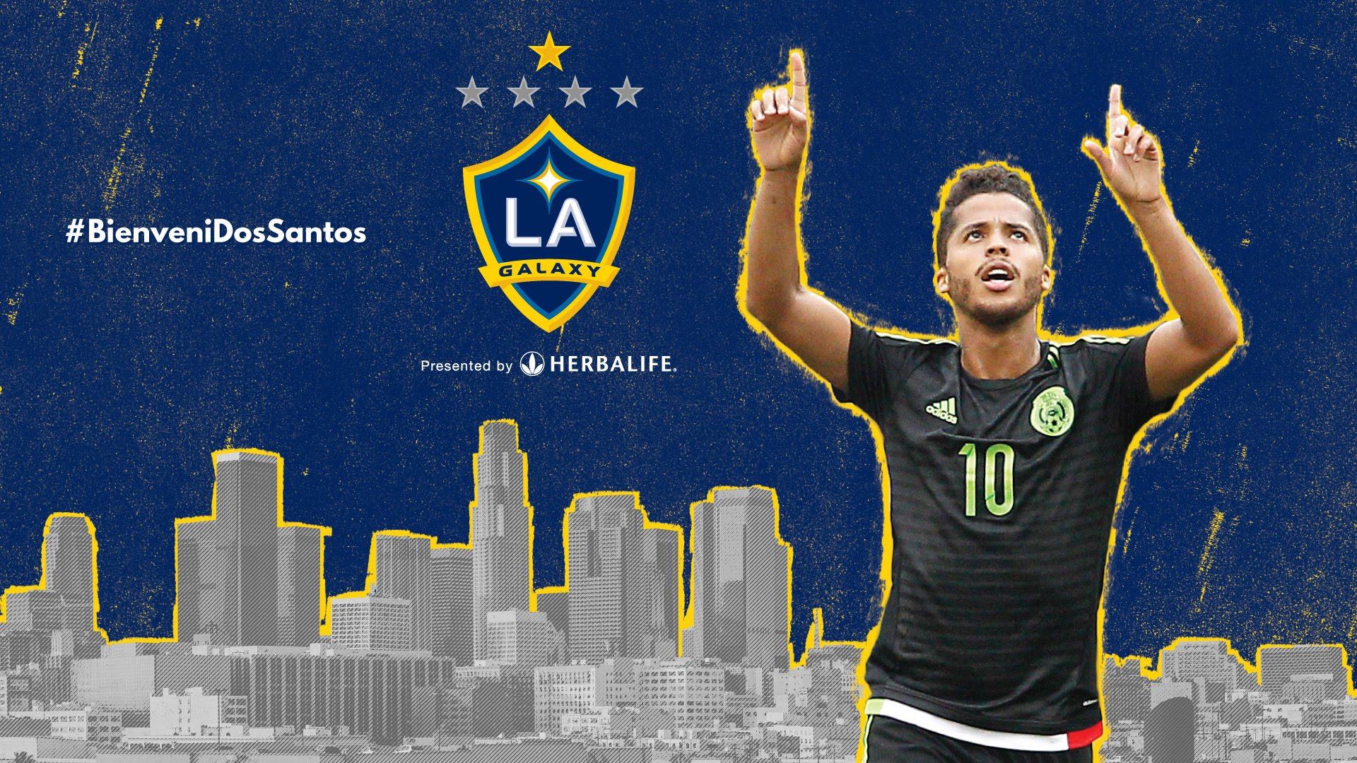 1920x1080 LA Galaxy sign Giovani dos Santos