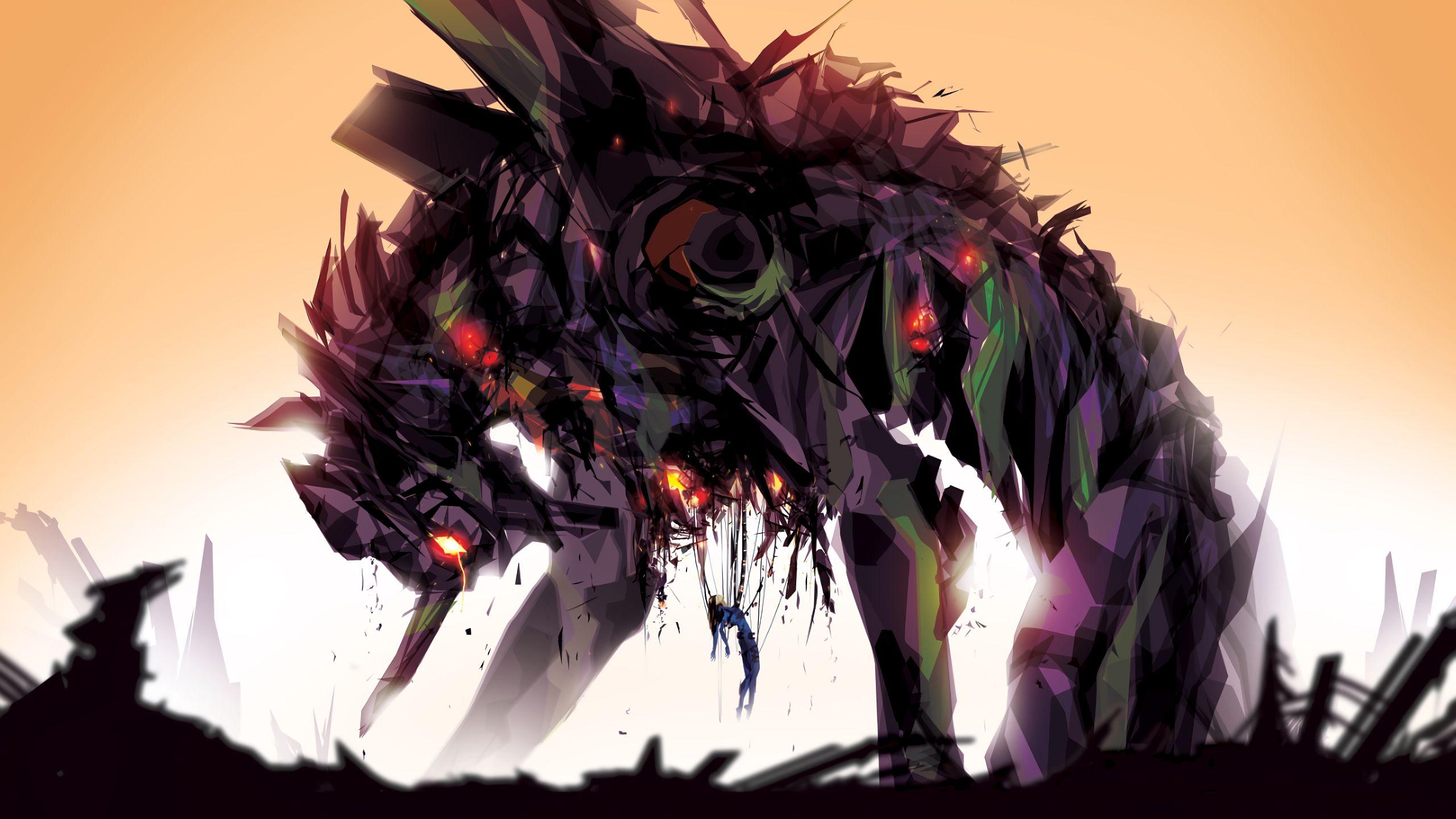 2560x1440 Rebuild Of Evangelion Wallpaper