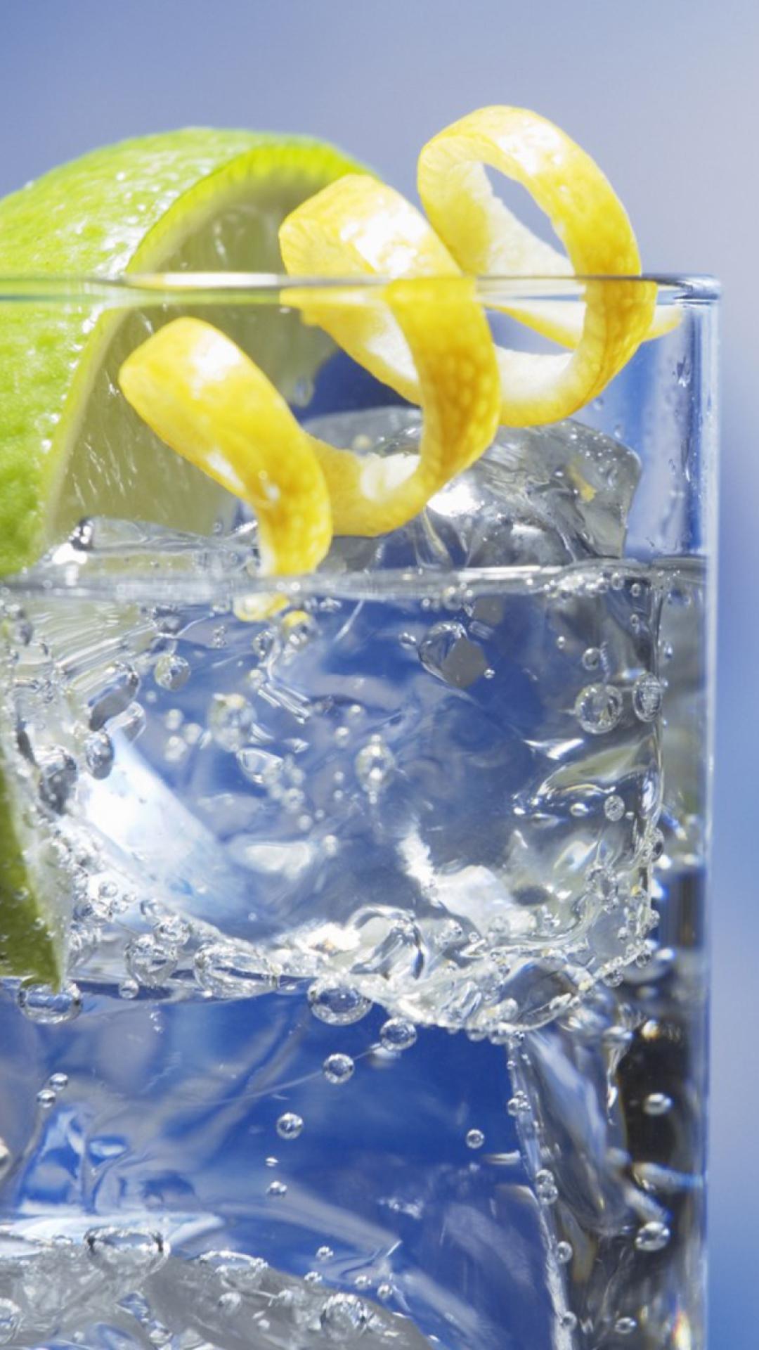 1080x1920 Gin And Tonic Cocktail Wallpaper for iPhone 8 Plus