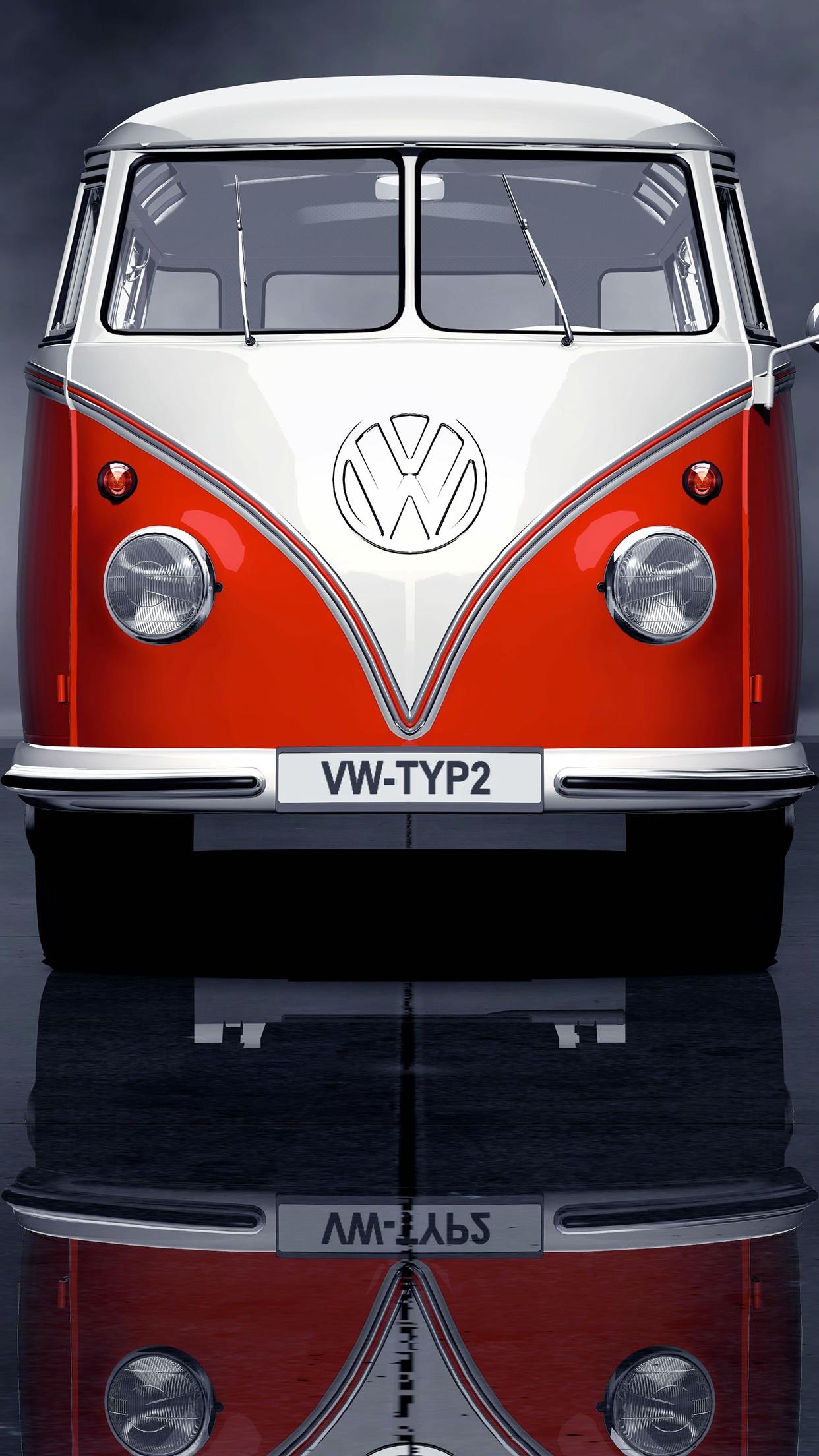 1242x2208 Volkswagen Combi iPhone Parallax 3wallpaper Volkswagen Combi Wallpaper iPhone HD Wallpaper