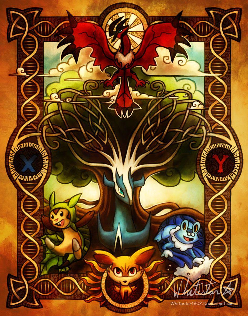 943x1200 The enigma of Xerneas and Yveltal's themes and symbology X