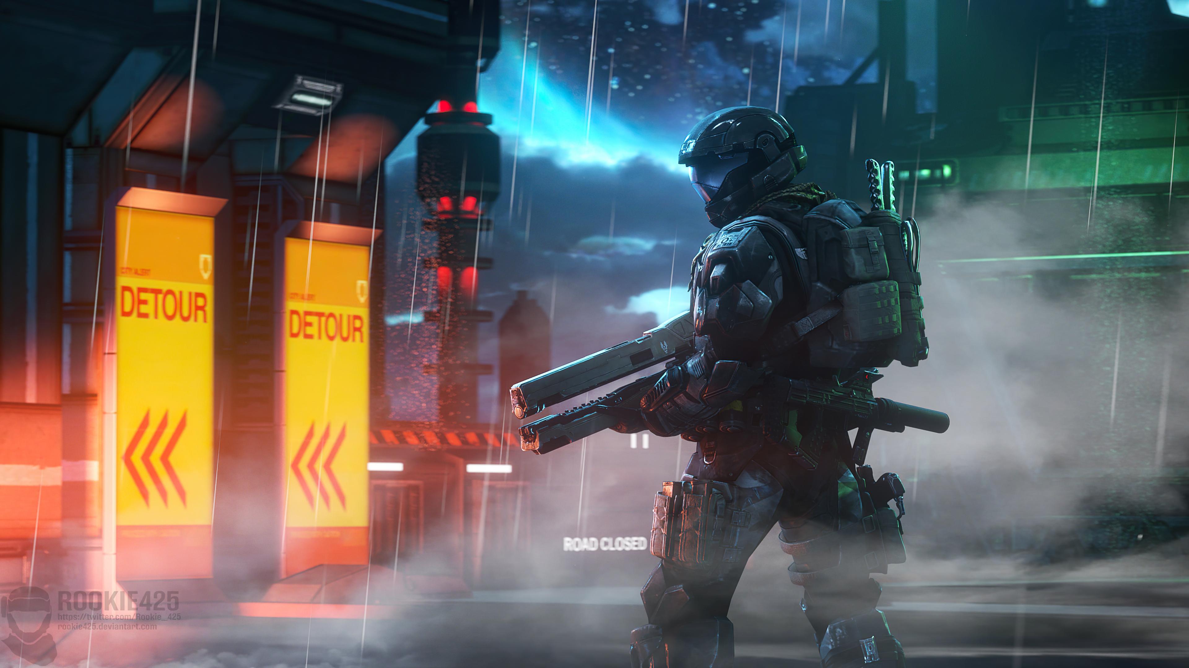 3840x2160 Disorder Halo Game Wallpaper 4k Ultra HD