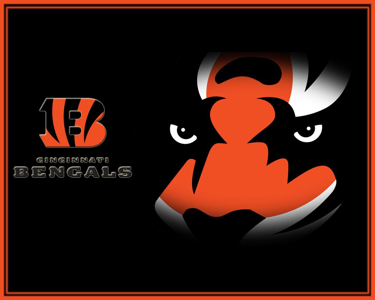 1280x1024 Bengals Logo Wallpaper