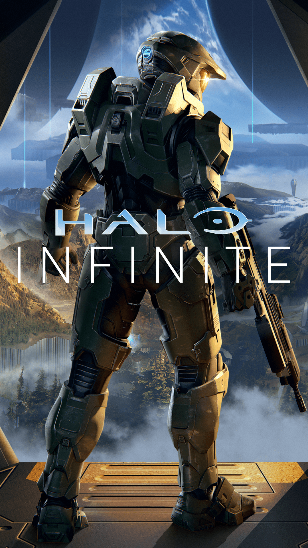 1080x1920 Halo Infinite Master Chief Wallpaper. Halo background, Trends international, Halo master chief