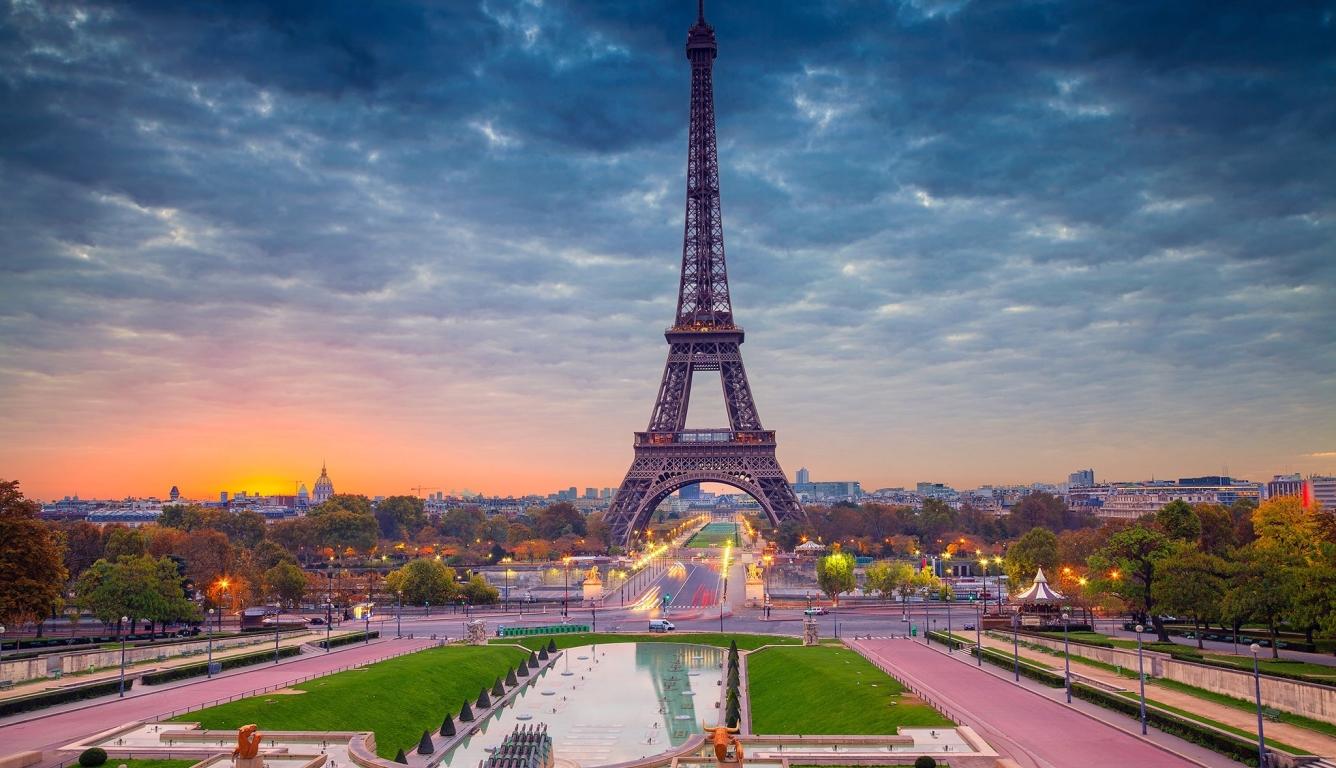 1336x768 Eiffel Tower Paris Beautiful View HD Laptop Wallpaper, HD City 4K Wallpaper, Image, Photo and Background