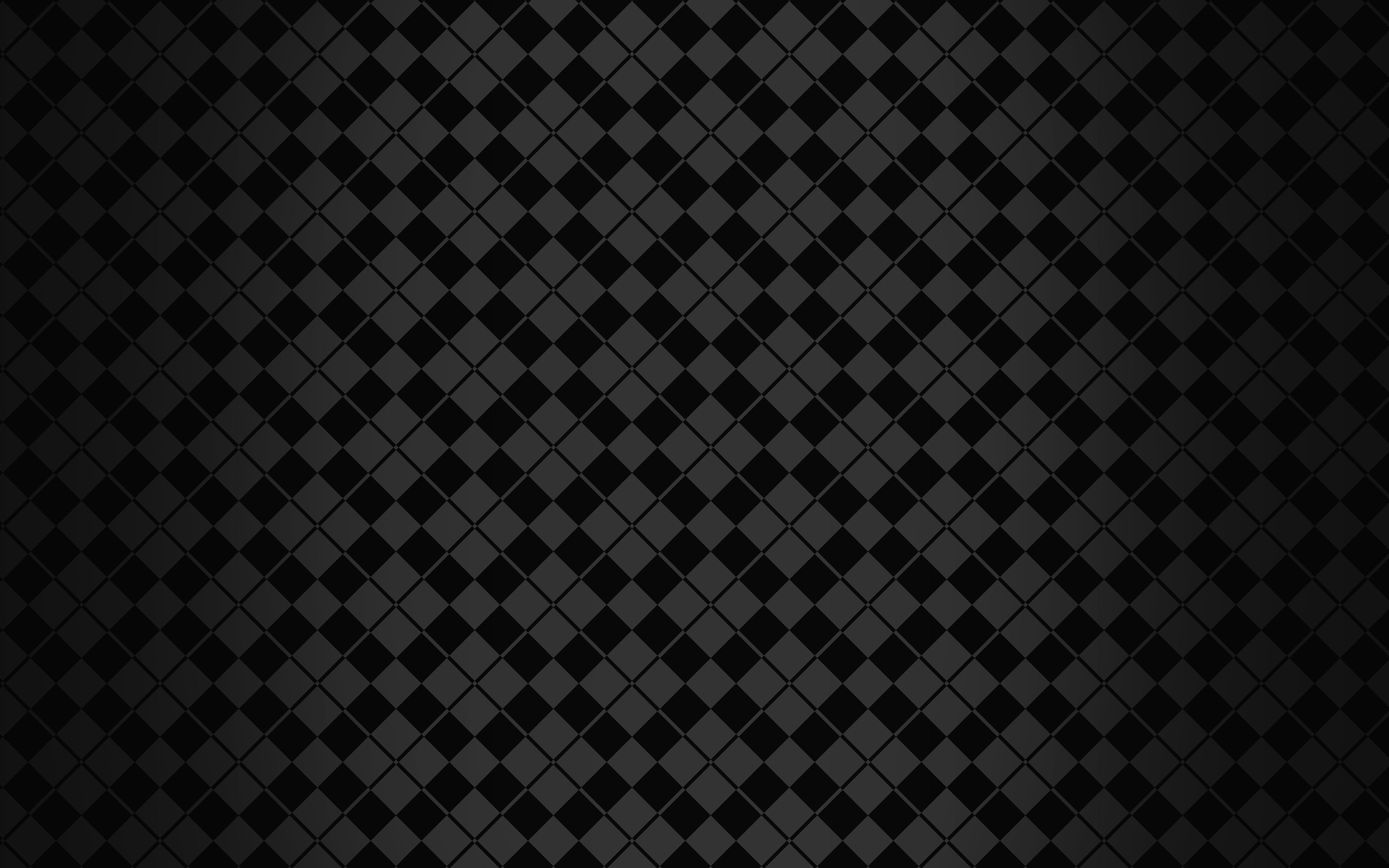 3840x2400 Download wallpaper 4k, geometric texture, square texture, squares, black background for desktop with resolution 3840x2400. High Quality HD picture wallpaper