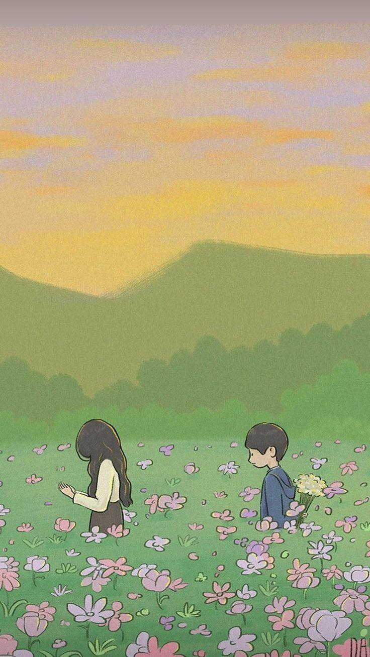 736x1308 It's Okay to Not Be Okay Wallpaper. Dibujos bonitos, Ilustraciones, Dibujos