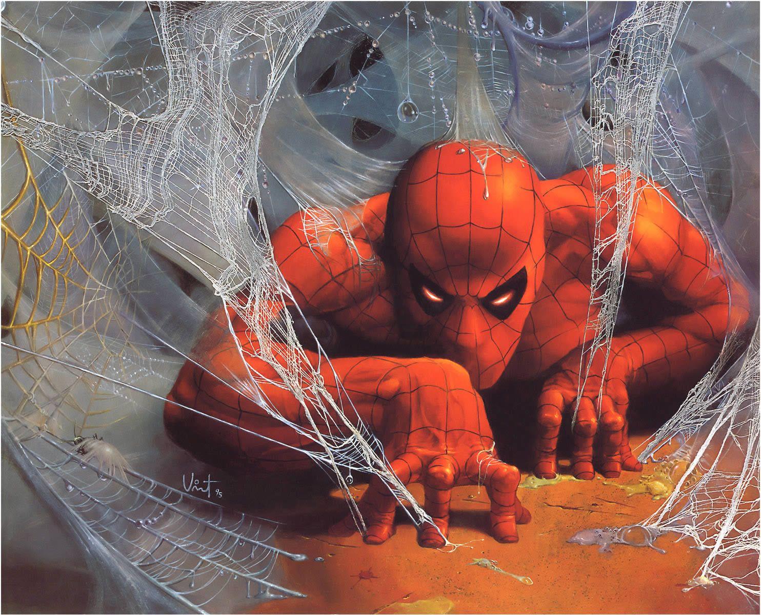 1484x1200 Web Of Spider Man Comic Book Wallpaper