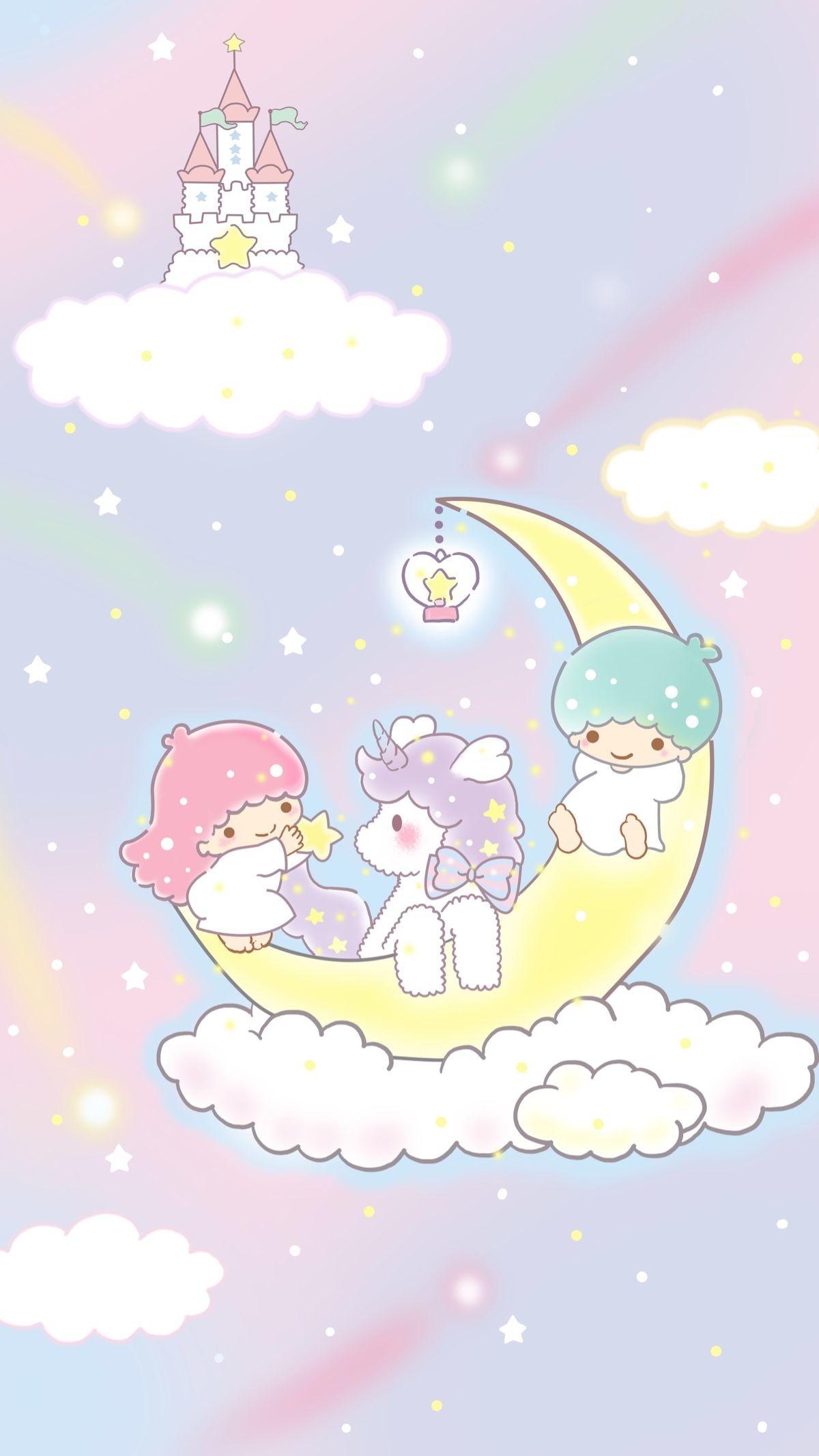 1200x2133 Little Twin Stars Background Little Twin Stars