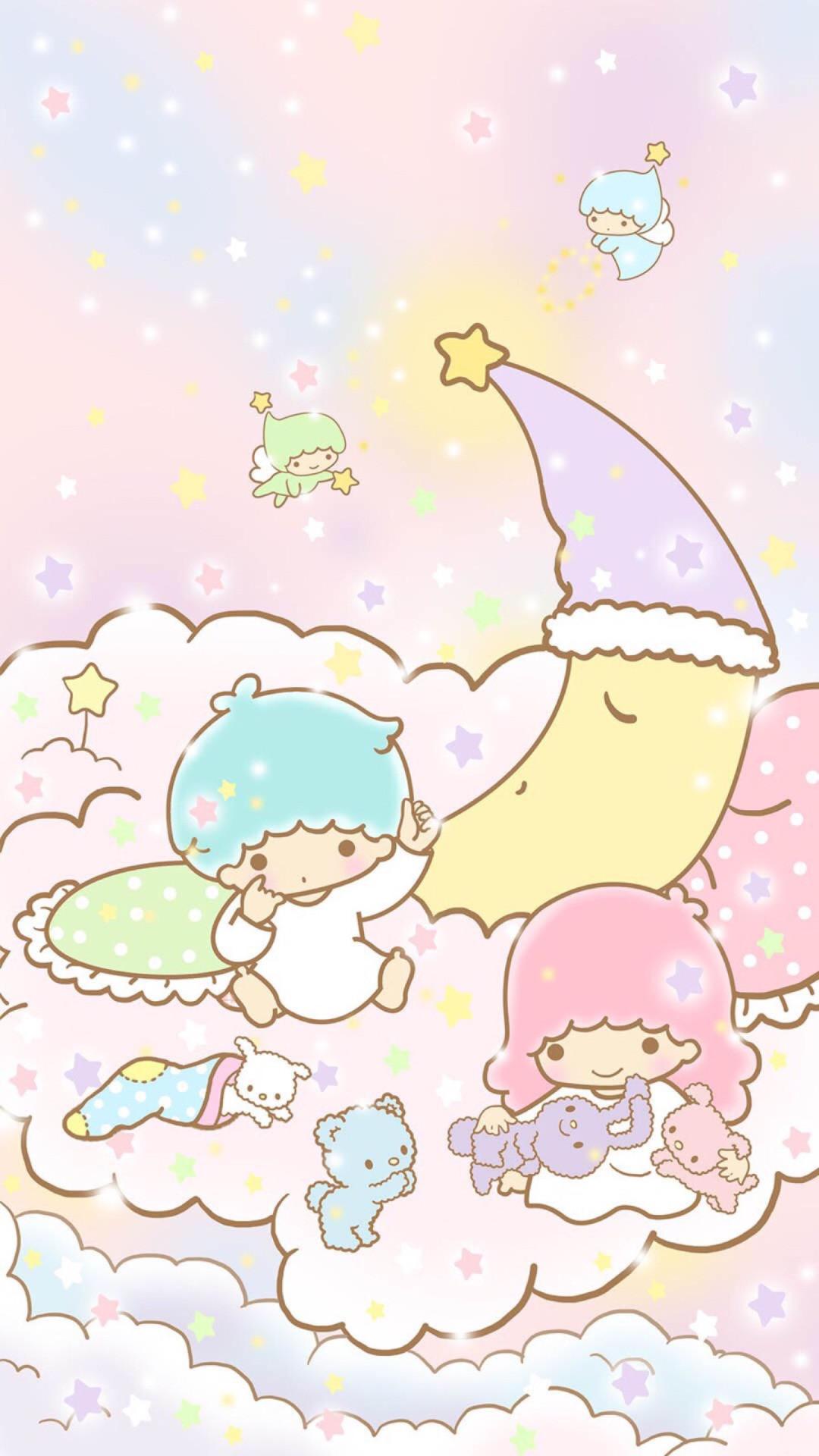 1080x1920 Little Twin Stars Little Twin Stars