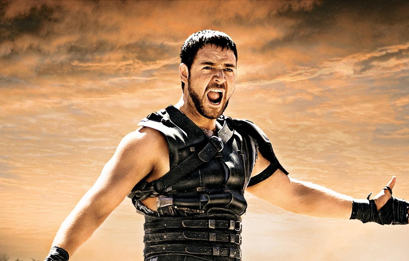 1332x850 Wallpaper Warrior, Male, Russell Crowe, Gladiator image for desktop, section фильмы