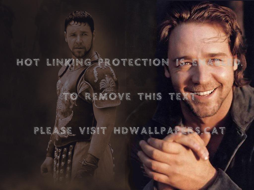 1024x768 russell crowe gladiator new zealand actor