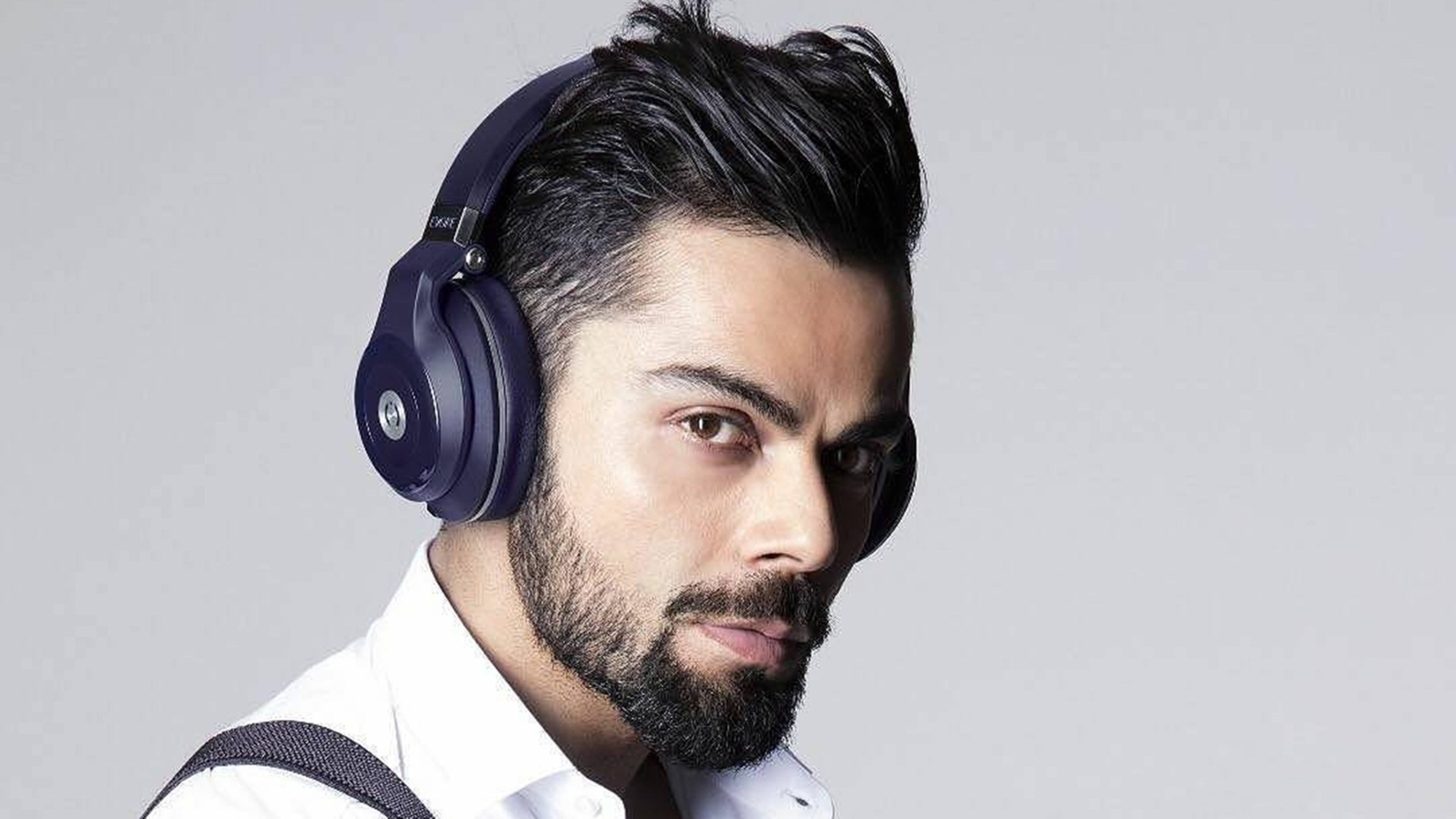 7680x4320 Virat Kohli Listen Music Style 8K Wallpaper, HD Sports 4K Wallpaper, Image, Photo and Background