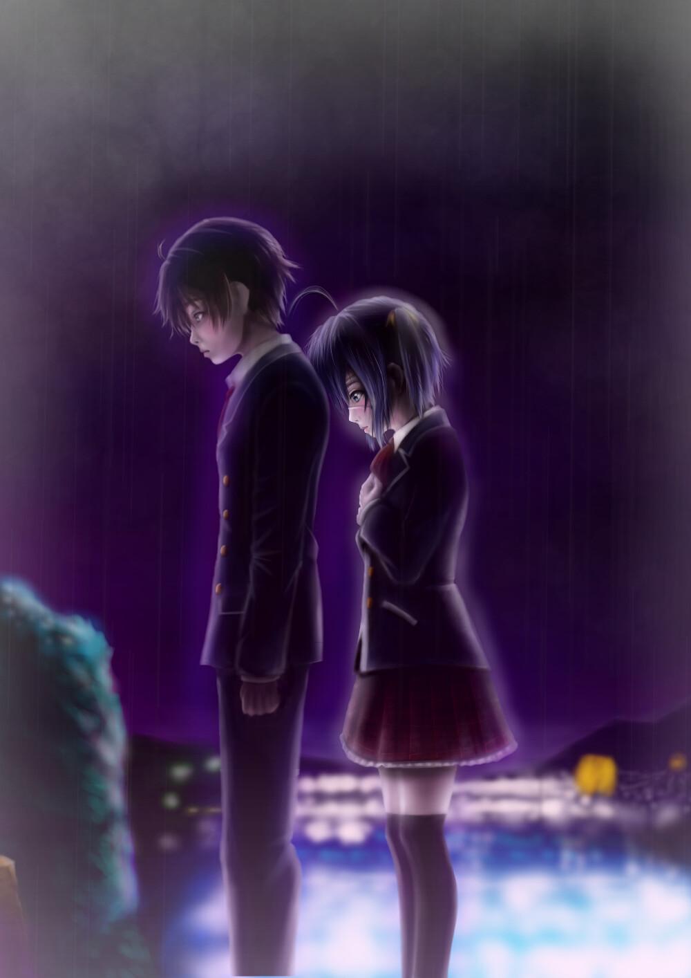 1000x1414 An Ordinary Dreamer & Rikka (Chuunibyou demo koi ga shitai)