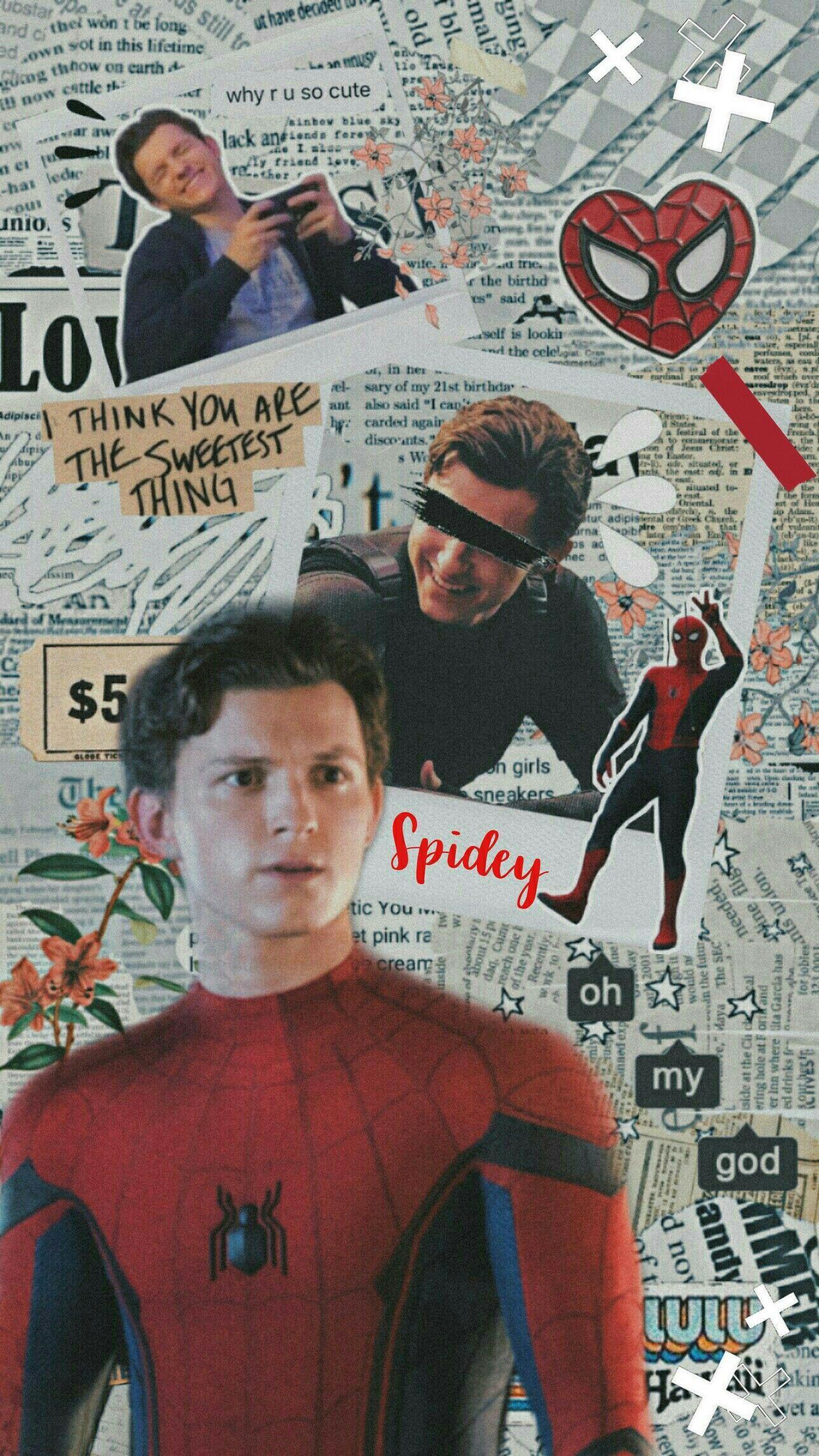 1288x2289 Spider Man Aesthetic Wallpaper
