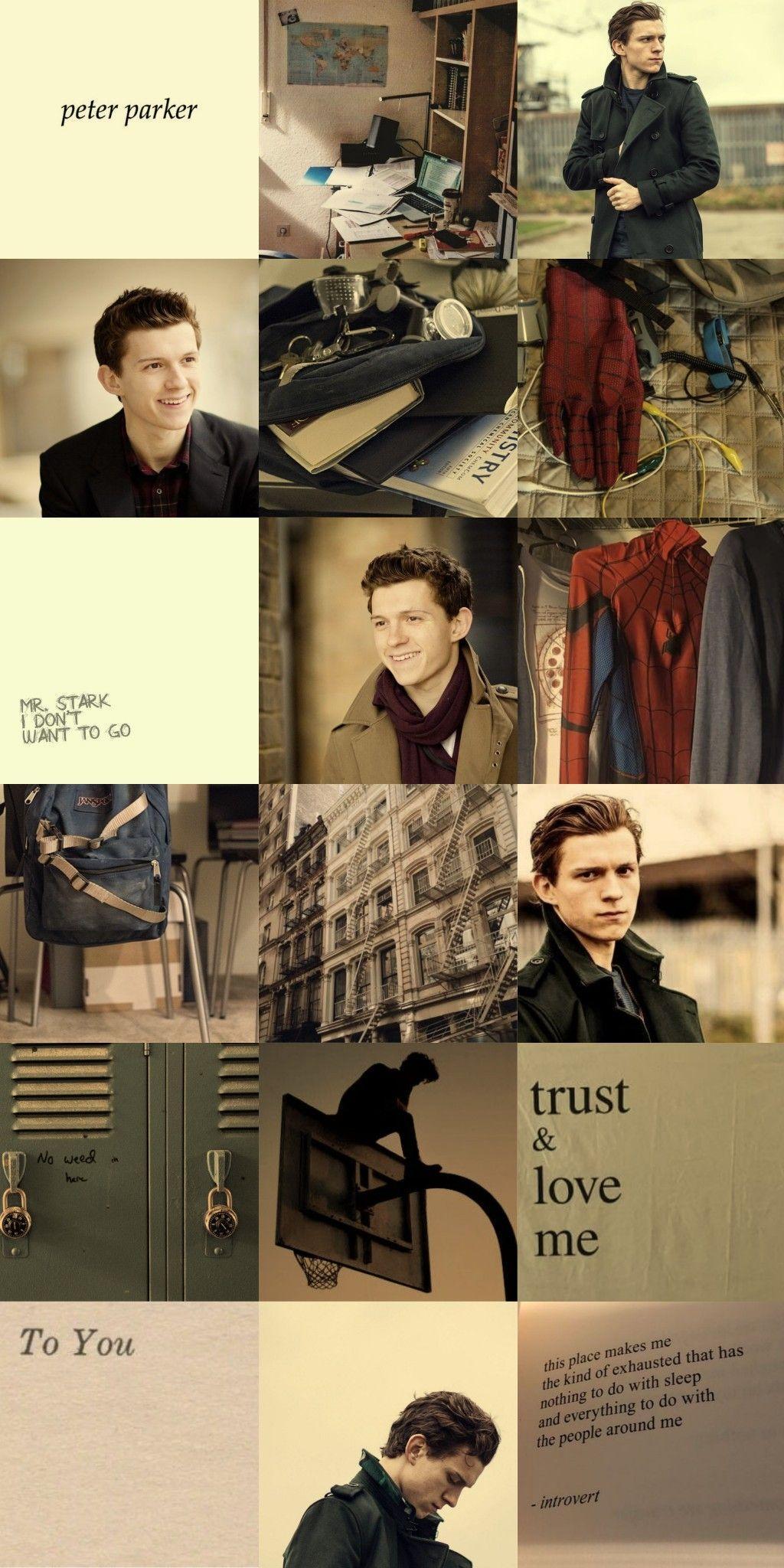 1024x2048 Tom Holland Aesthetic Wallpaper